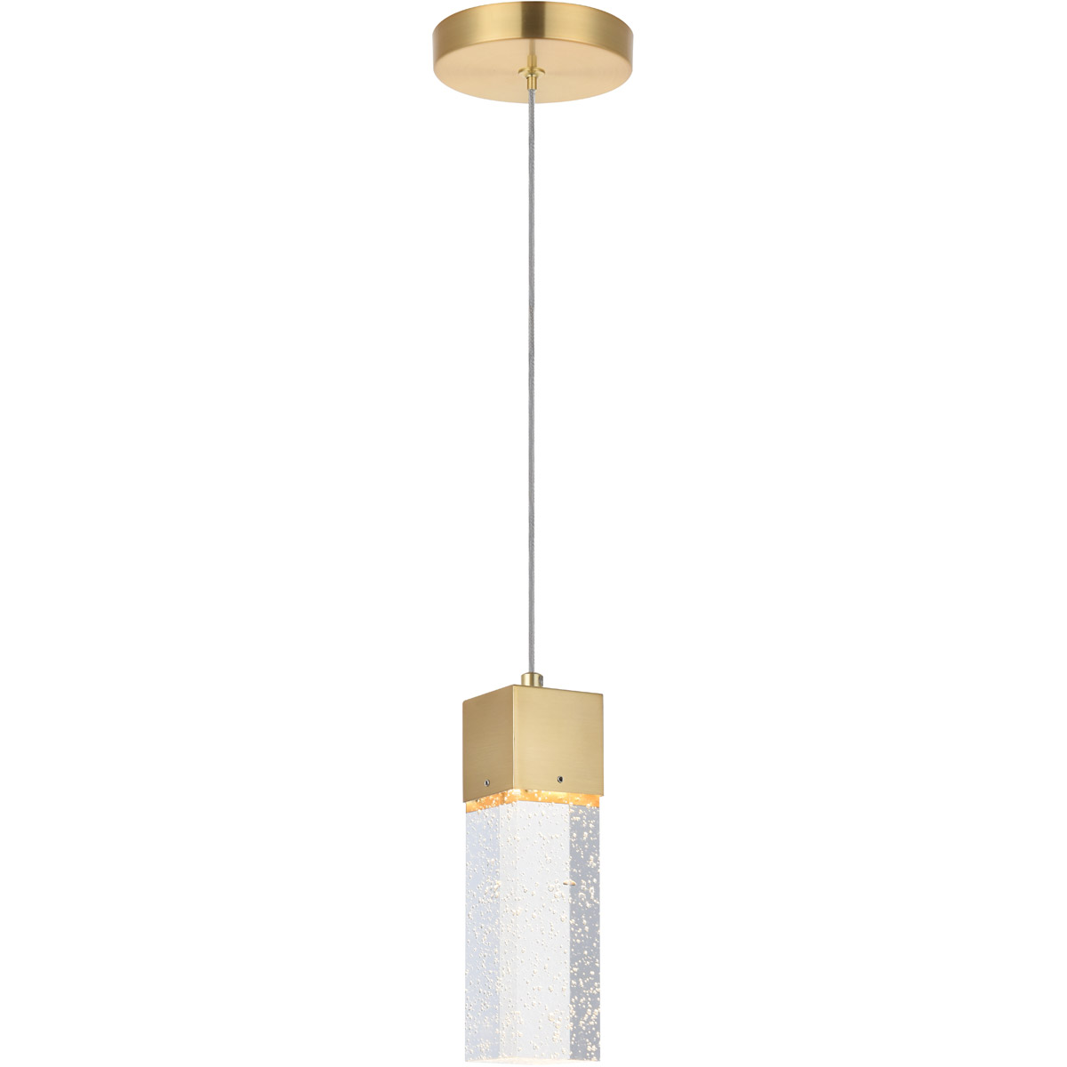 Novastella LED 4.72 inch Gold Pendant Ceiling Light