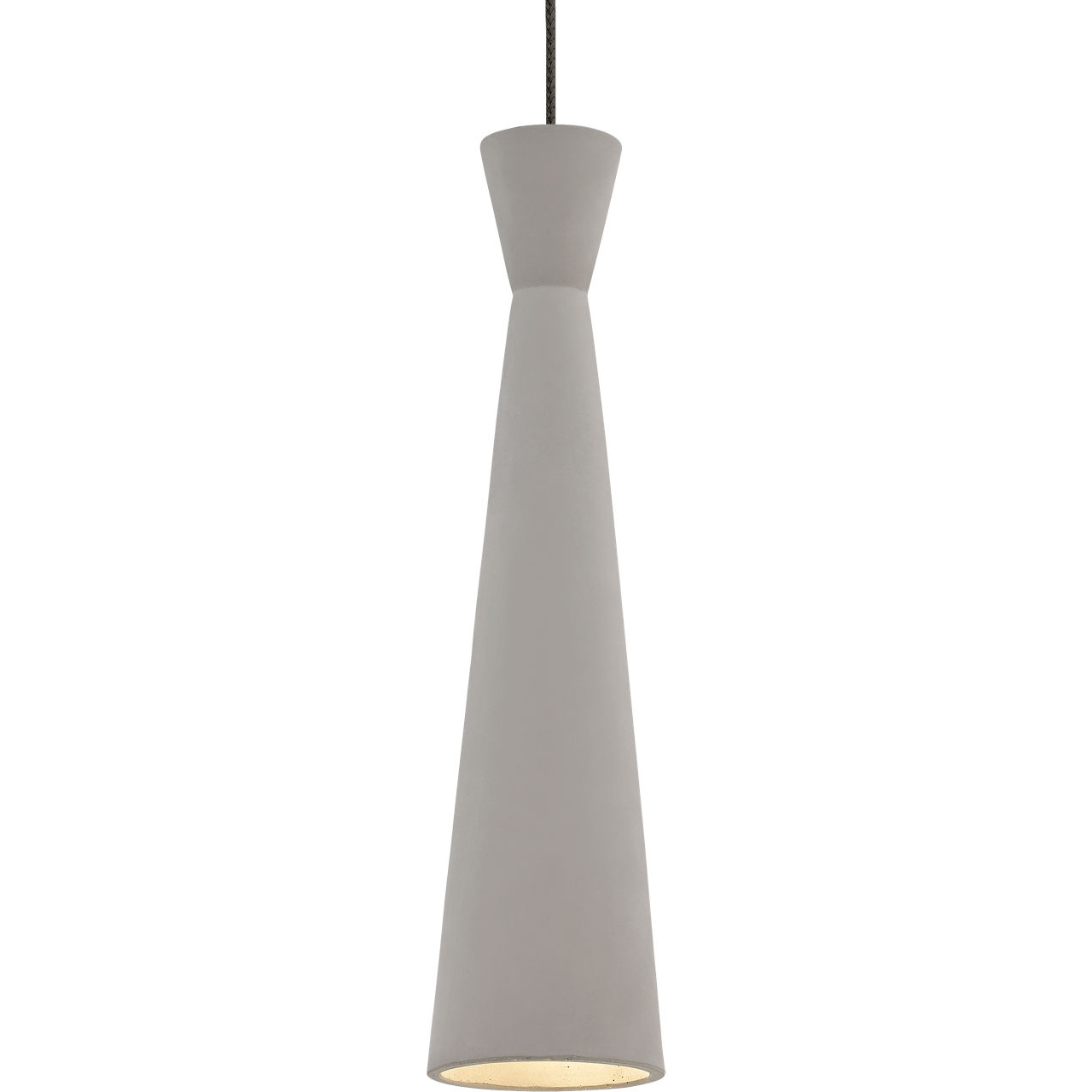 Sean Lavin Windsor 1 Light 120 Antique Bronze Low-Voltage Pendant Ceiling Light in Incandescent, Concrete, Monopoint