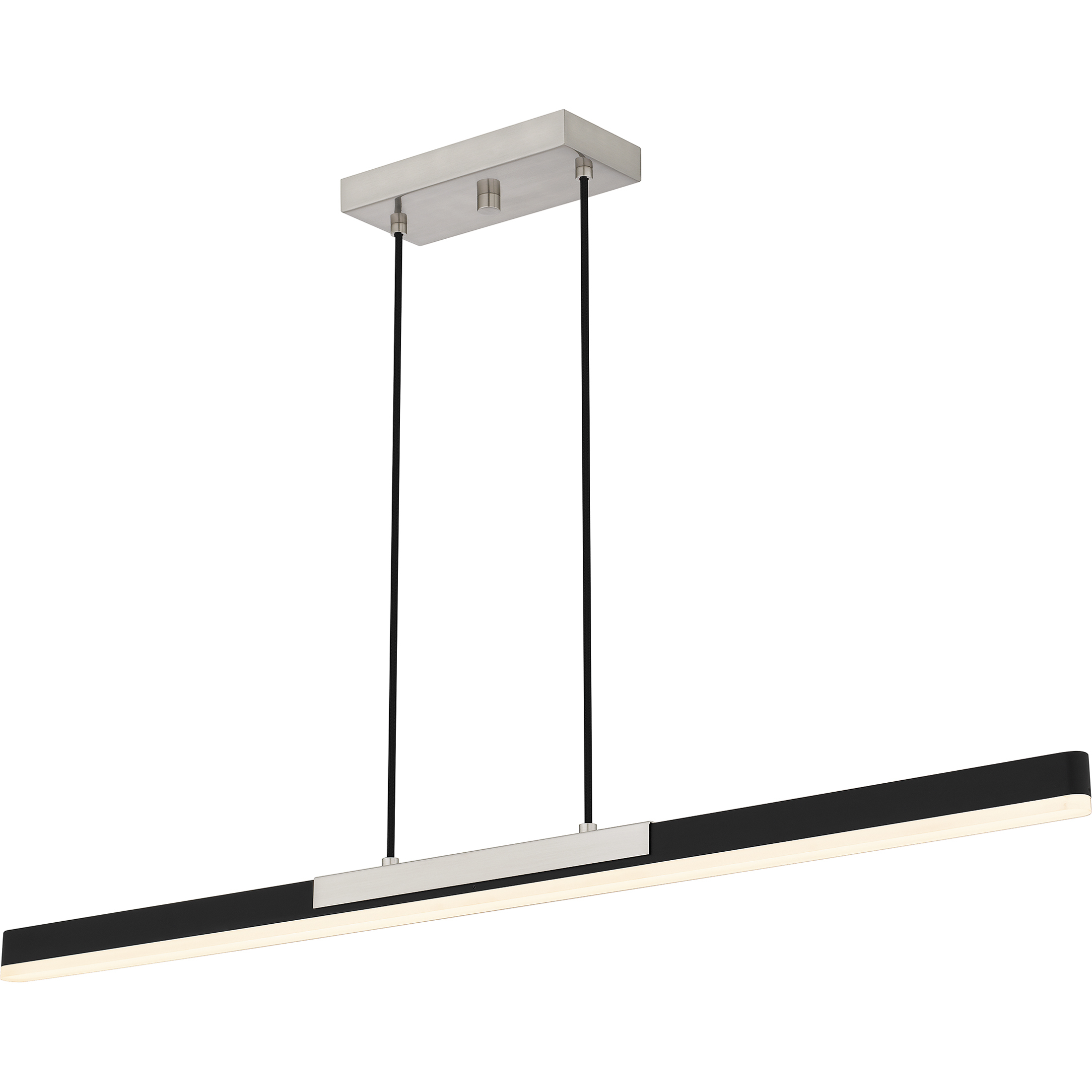 Colter LED 48 inch Brushed Nickel Island Light Ceiling Light, Large