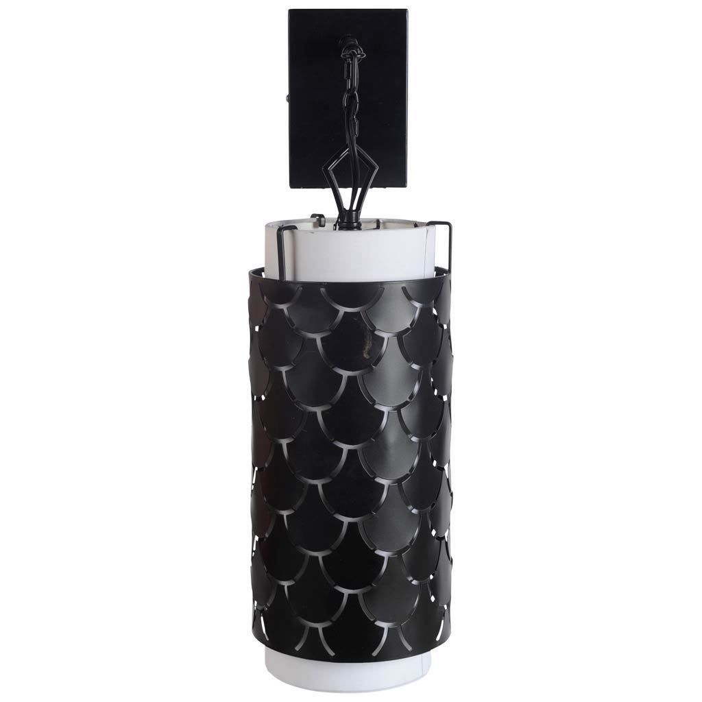 Brasseur 7 inch Black Wall Sconce Wall Light