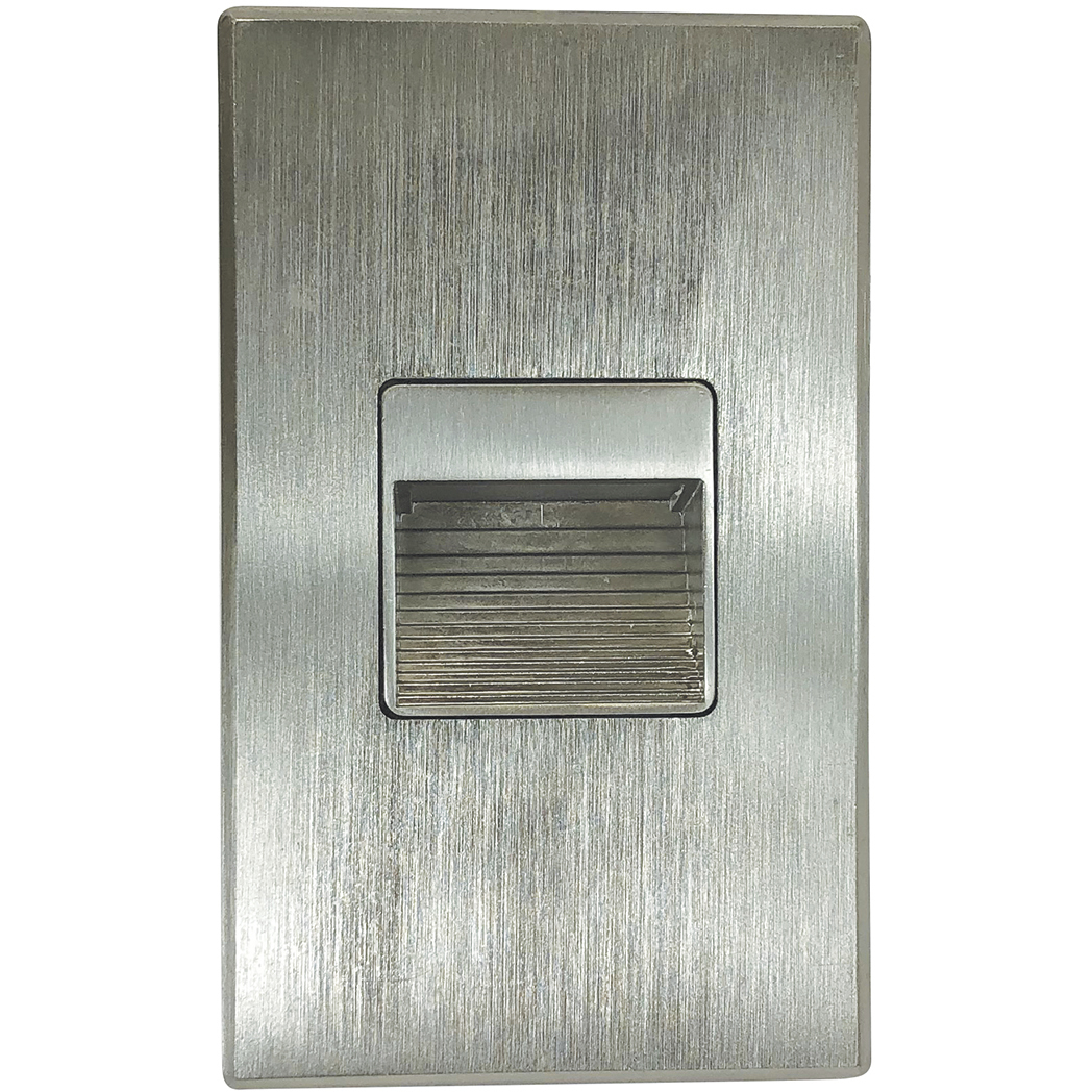 Ari Brushed Nickel Step Light