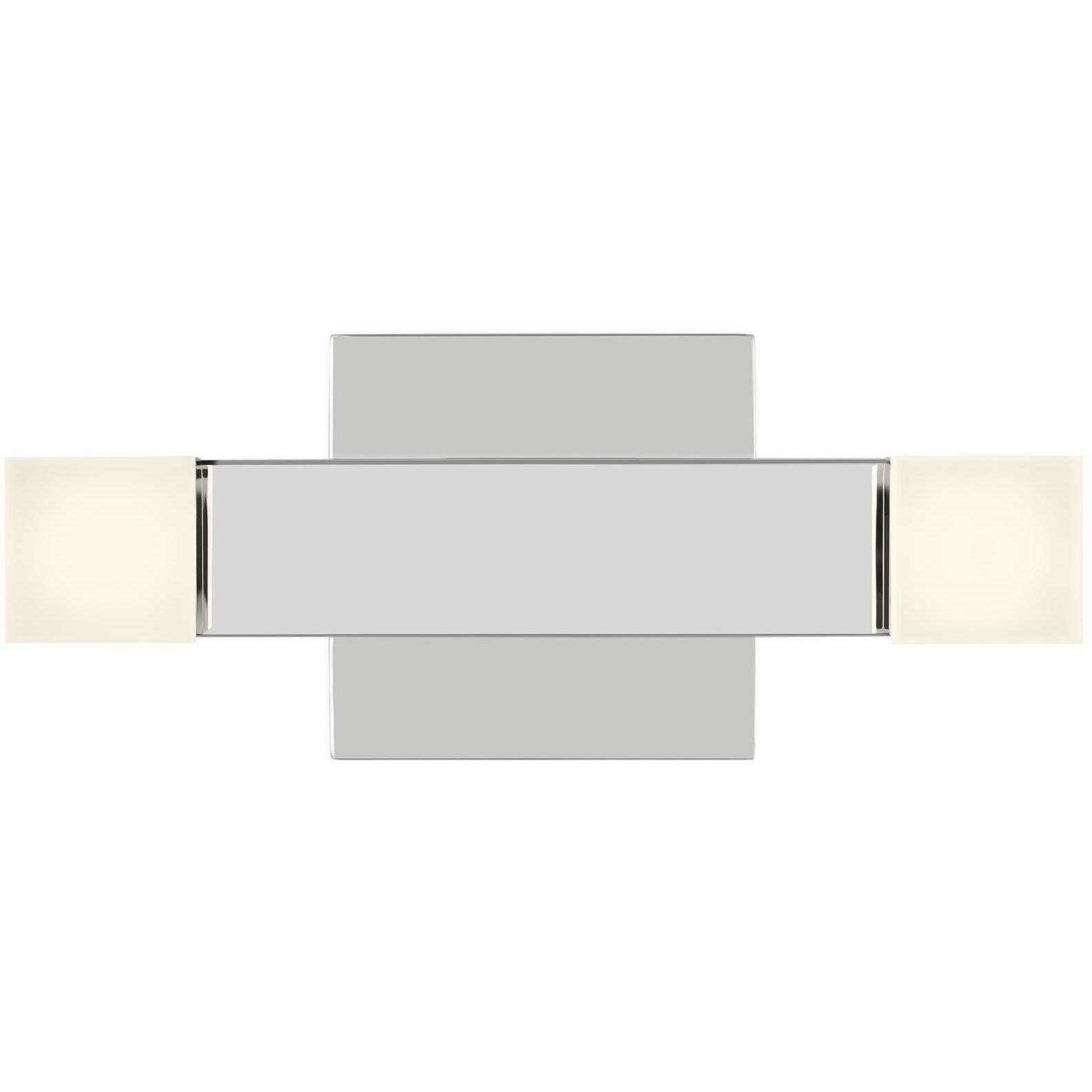 Drew & Jonathan Scott Brander LED 11.38 inch Chrome Vanity Light Wall Light