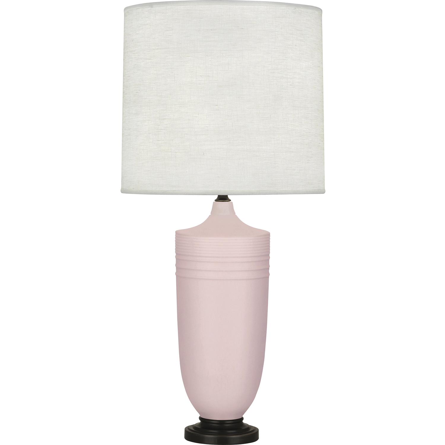 Michael Berman Hadrian 28.75 inch 150 watt Matte Woodrose Table Lamp Portable Light in Deep Patina Bronze