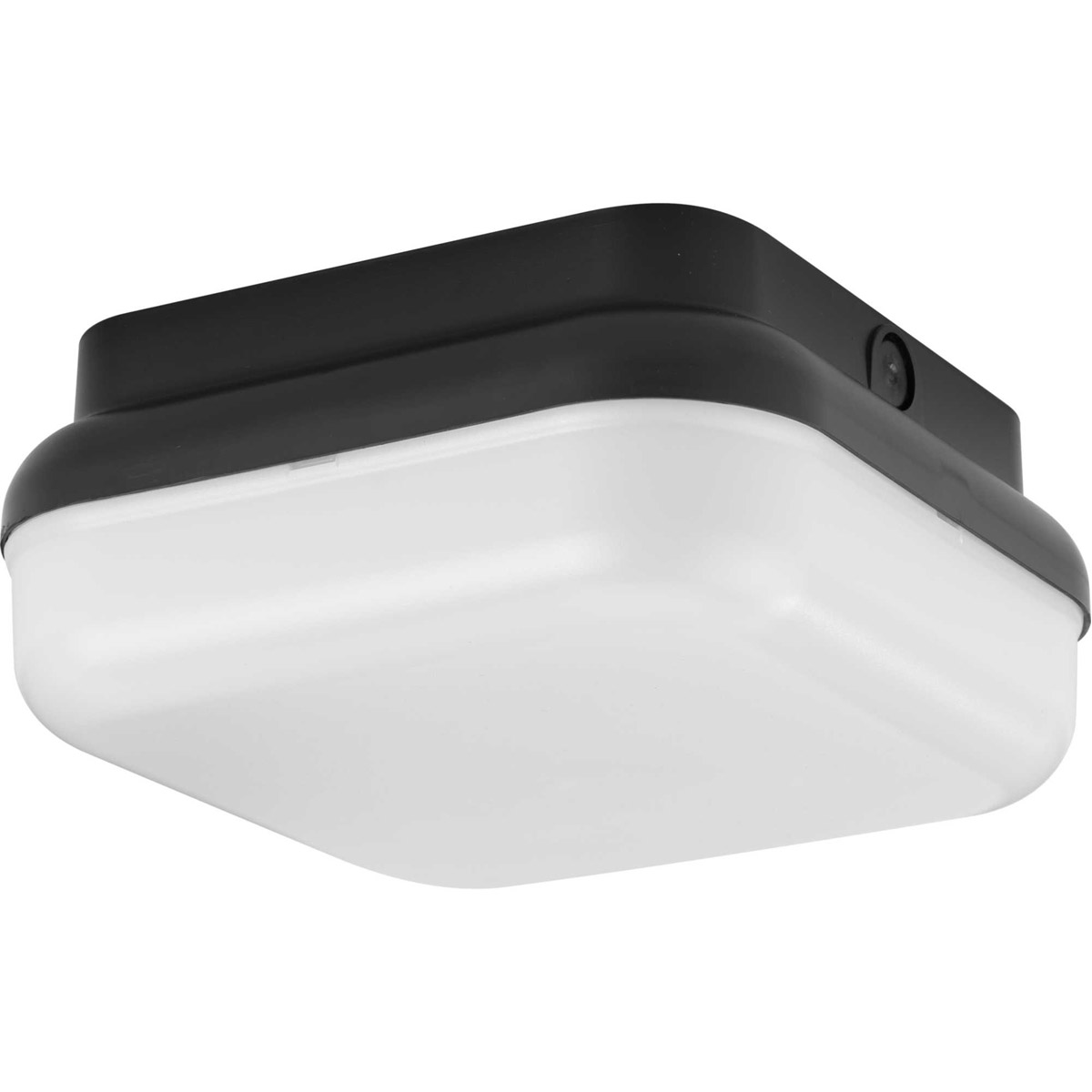 Hard Nox LED 10 inch Black Outdoor Flush Mount, Progress LED