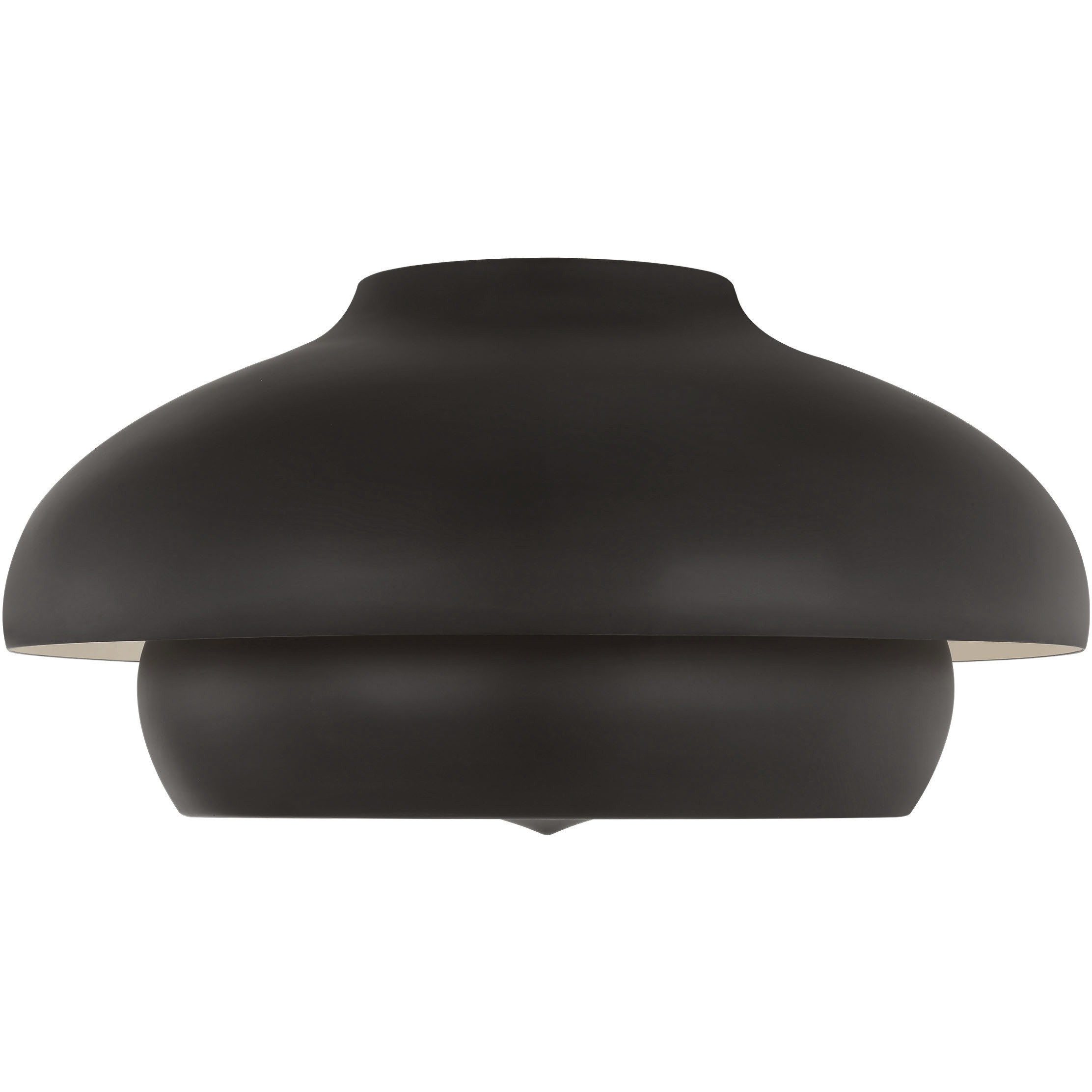 Christiane Lemieux Solene 1 Light 18 inch Aged Iron Flush Mount Ceiling Light