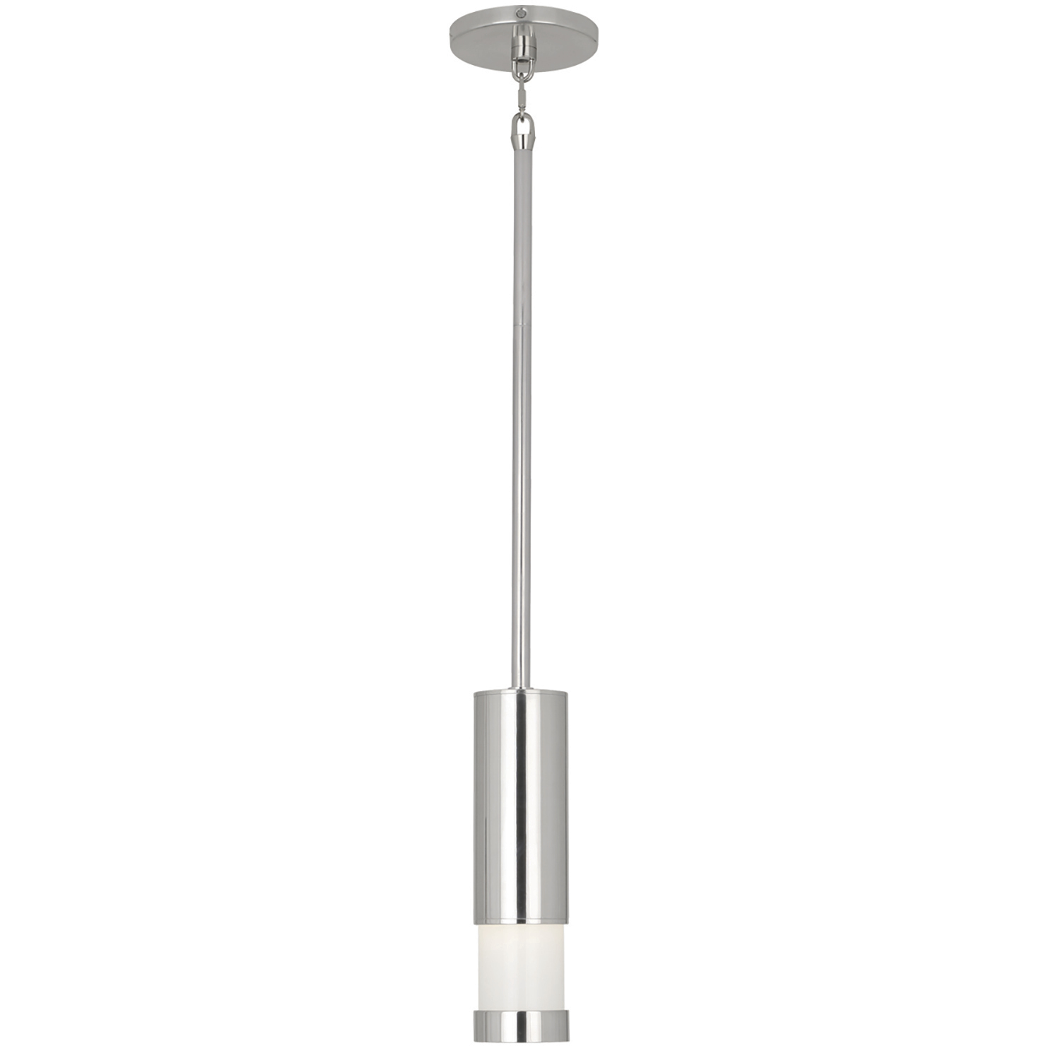 Peek 1 Light 3 inch Polished Aluminum Pendant Ceiling Light