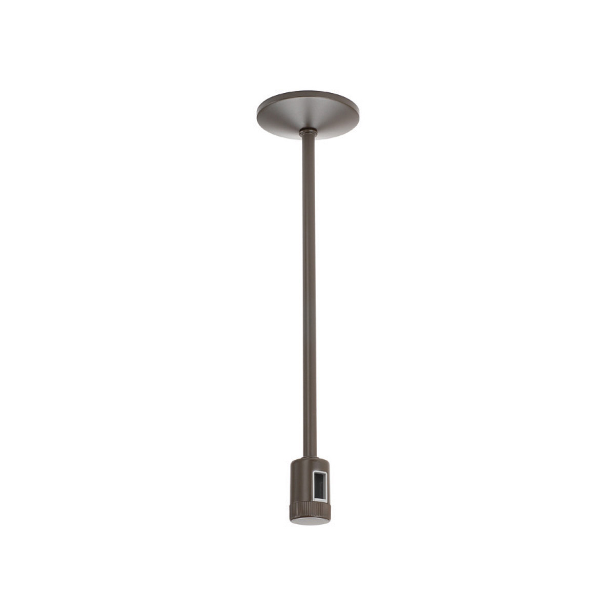 WAC Lighting Flexrail 1 Platinum Track Accessory Ceiling Light in 6in, 6in HM1-X6-PT - Open Box