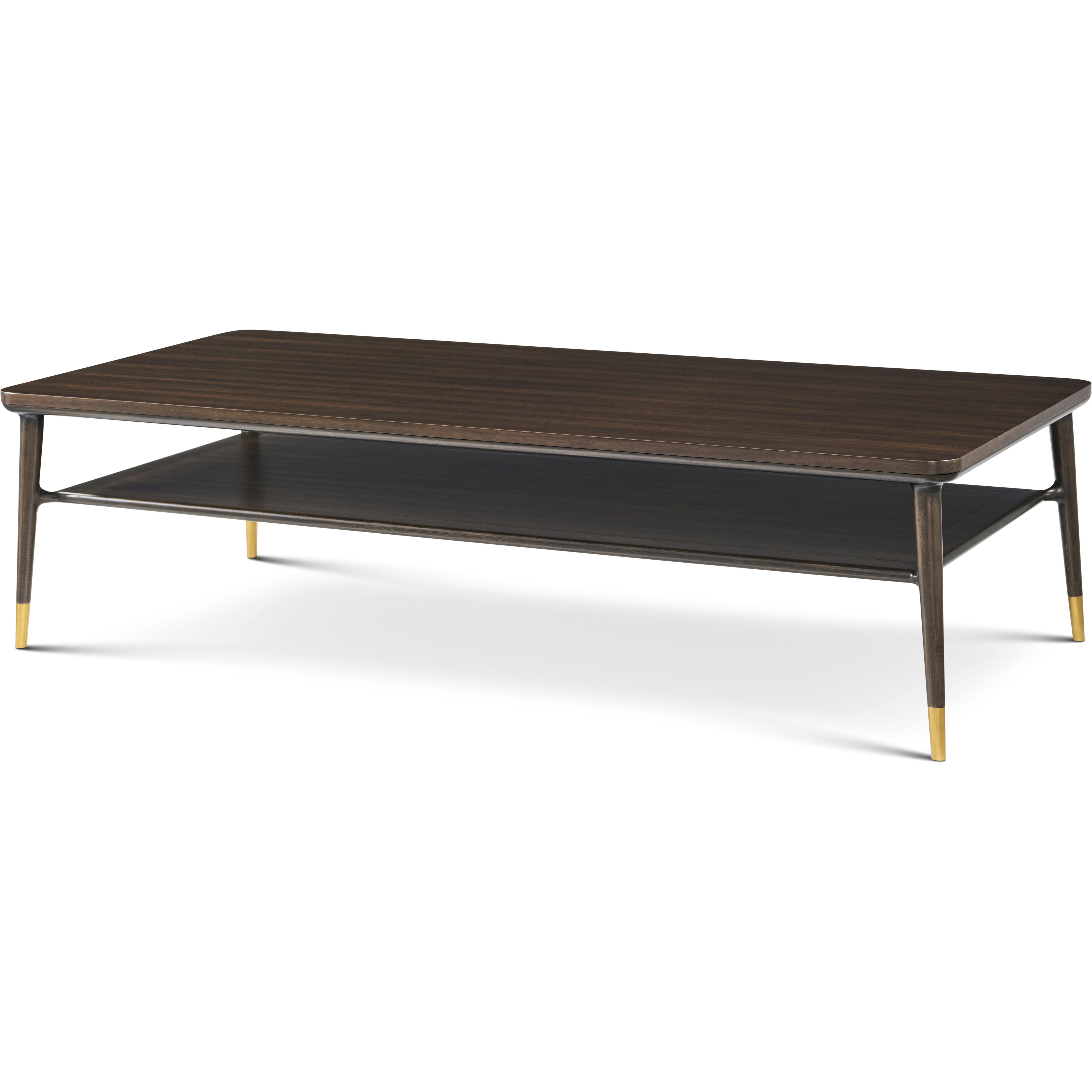 Stratton Street 64 X 30 inch Fumed Cocktail Table, Wooden, Rectangular, Spencer Green Park