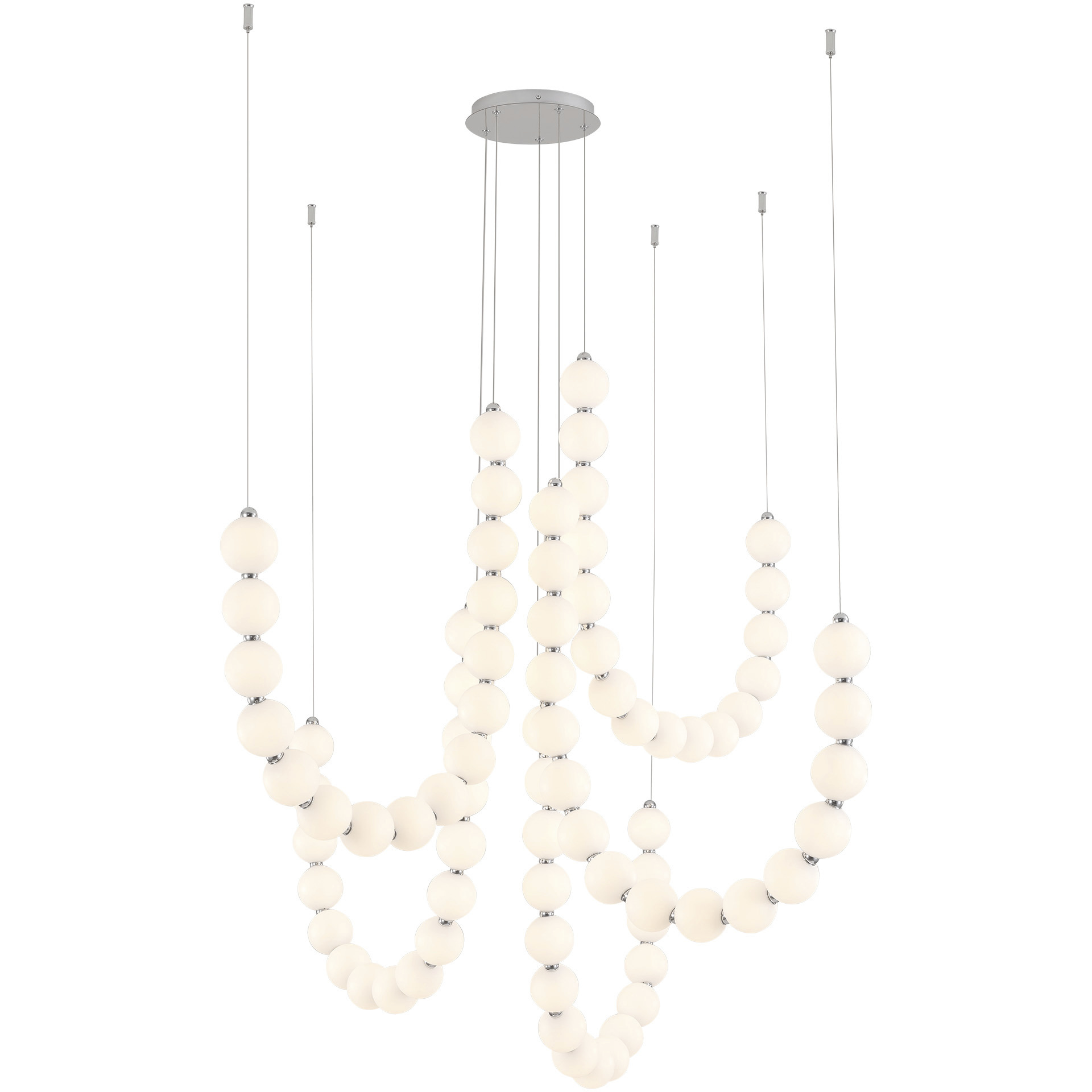 Akoya 12.63 inch Chrome Chandelier Ceiling Light