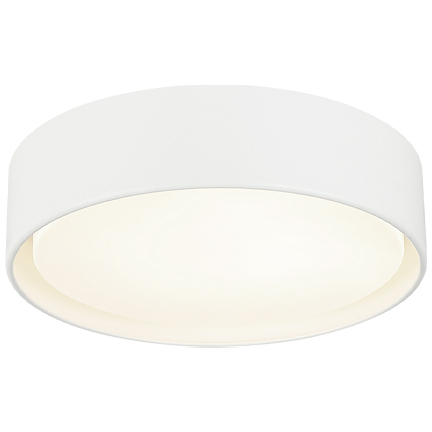 Ezra LED 12.63 inch White Flush Mount Ceiling Light