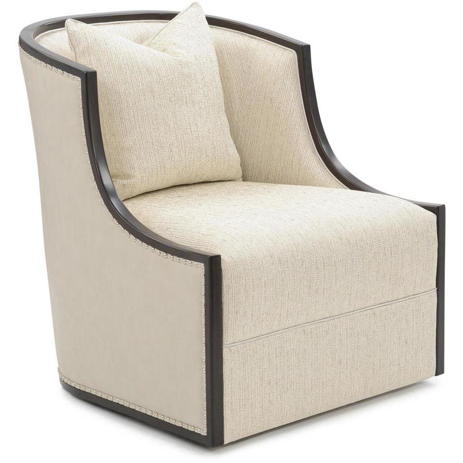 Ticines Espresso Swivel Chair