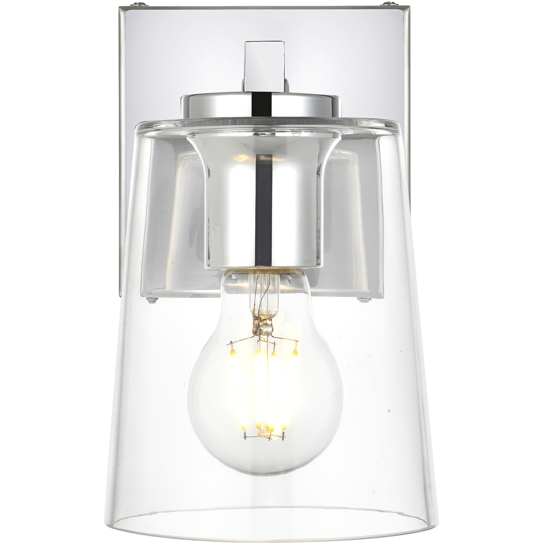 Kacey 1 Light 5 inch Chrome Bath Sconce Wall Light