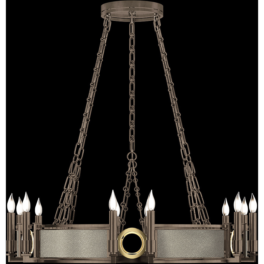 Mirage 12 Light 35.75 inch Bronze Chandelier Ceiling Light