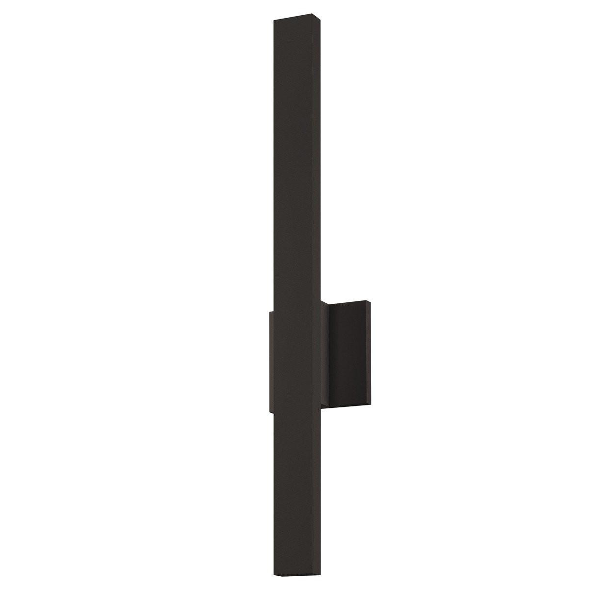 Sword LED 24.25 inch Textured Bronze Indoor-Outdoor Sconce, Inside-Out