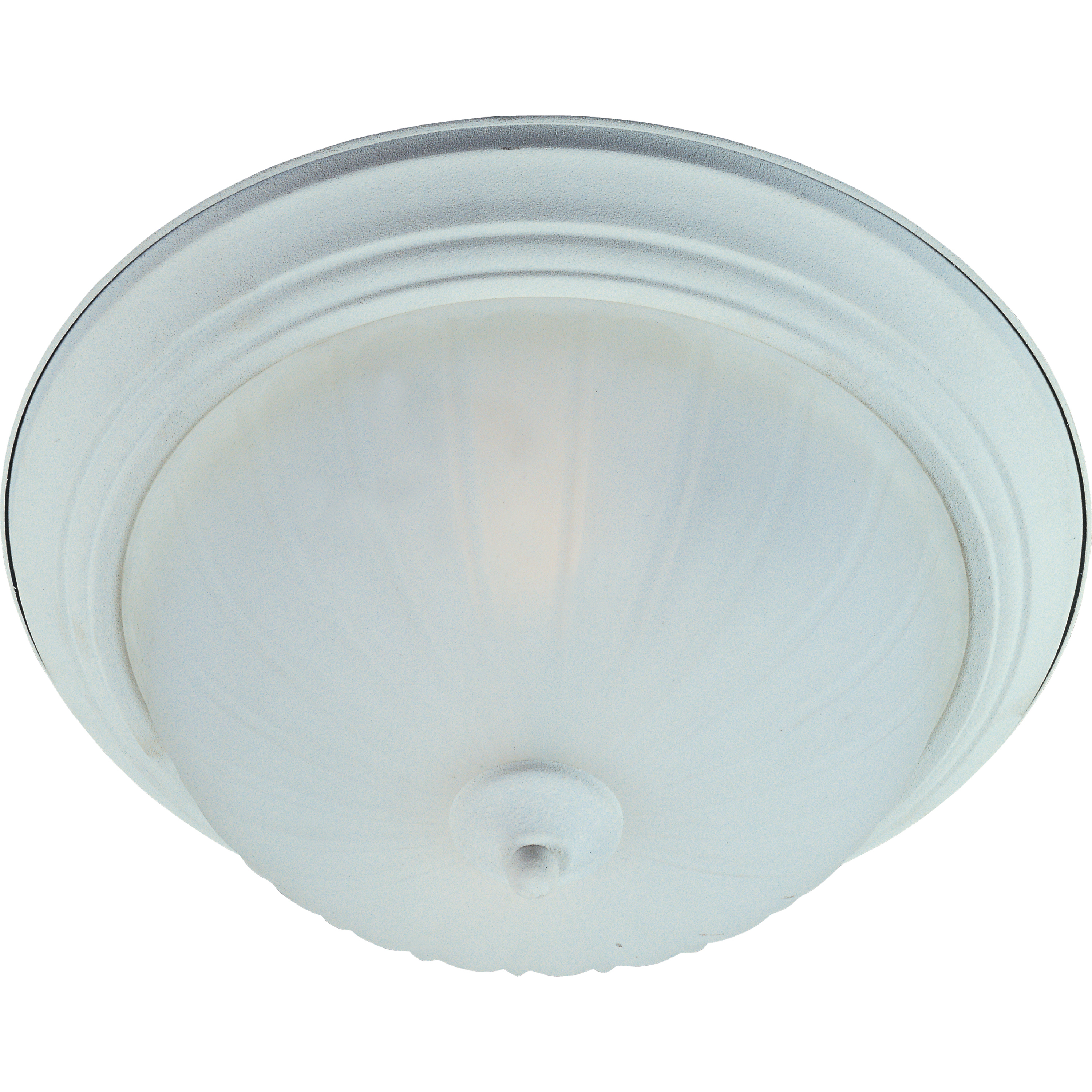 San Gabriel 3 Light 15.5 inch Textured White Flush Mount Ceiling Light