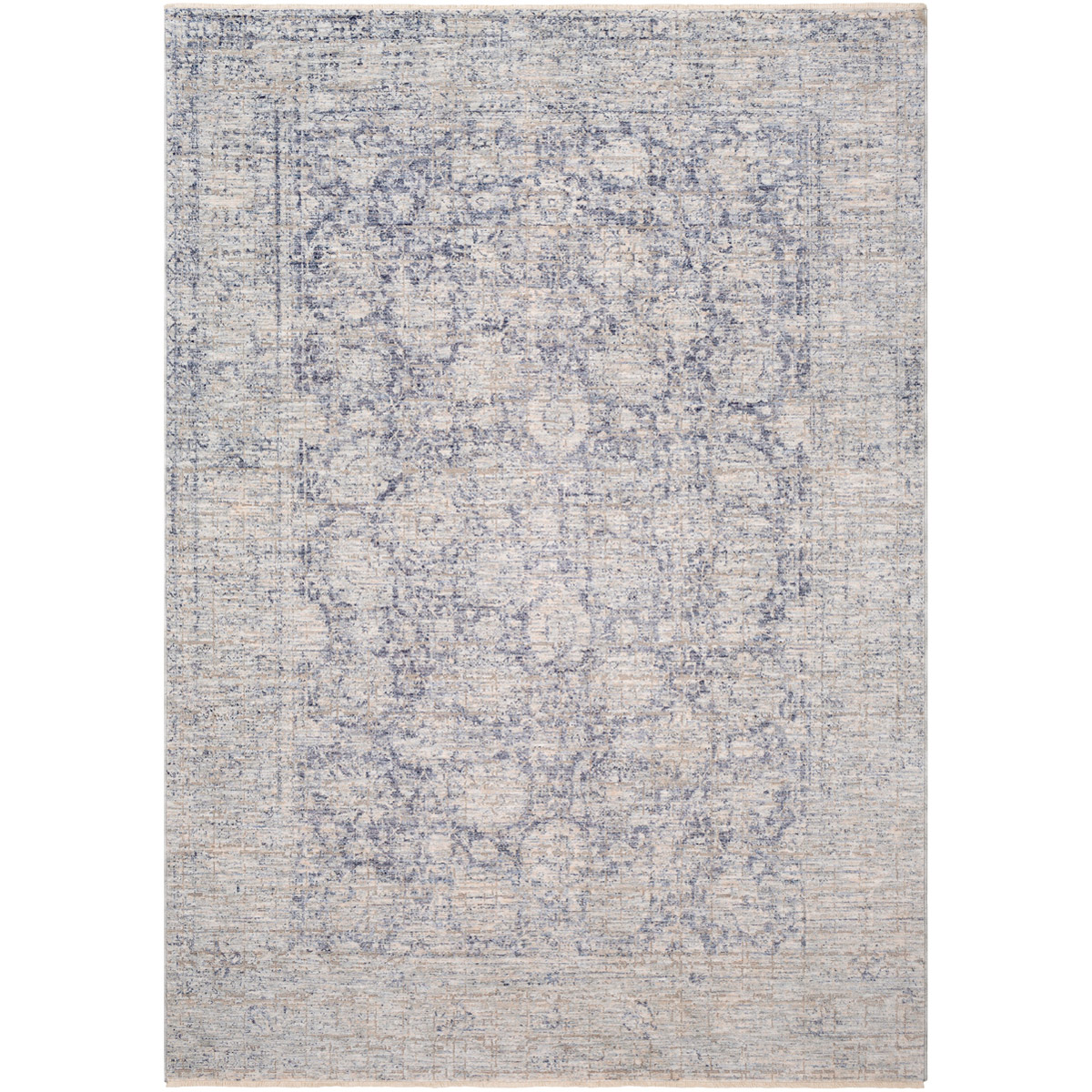 Cromwell 98 X 60 inch Blue Rug, Rectangle