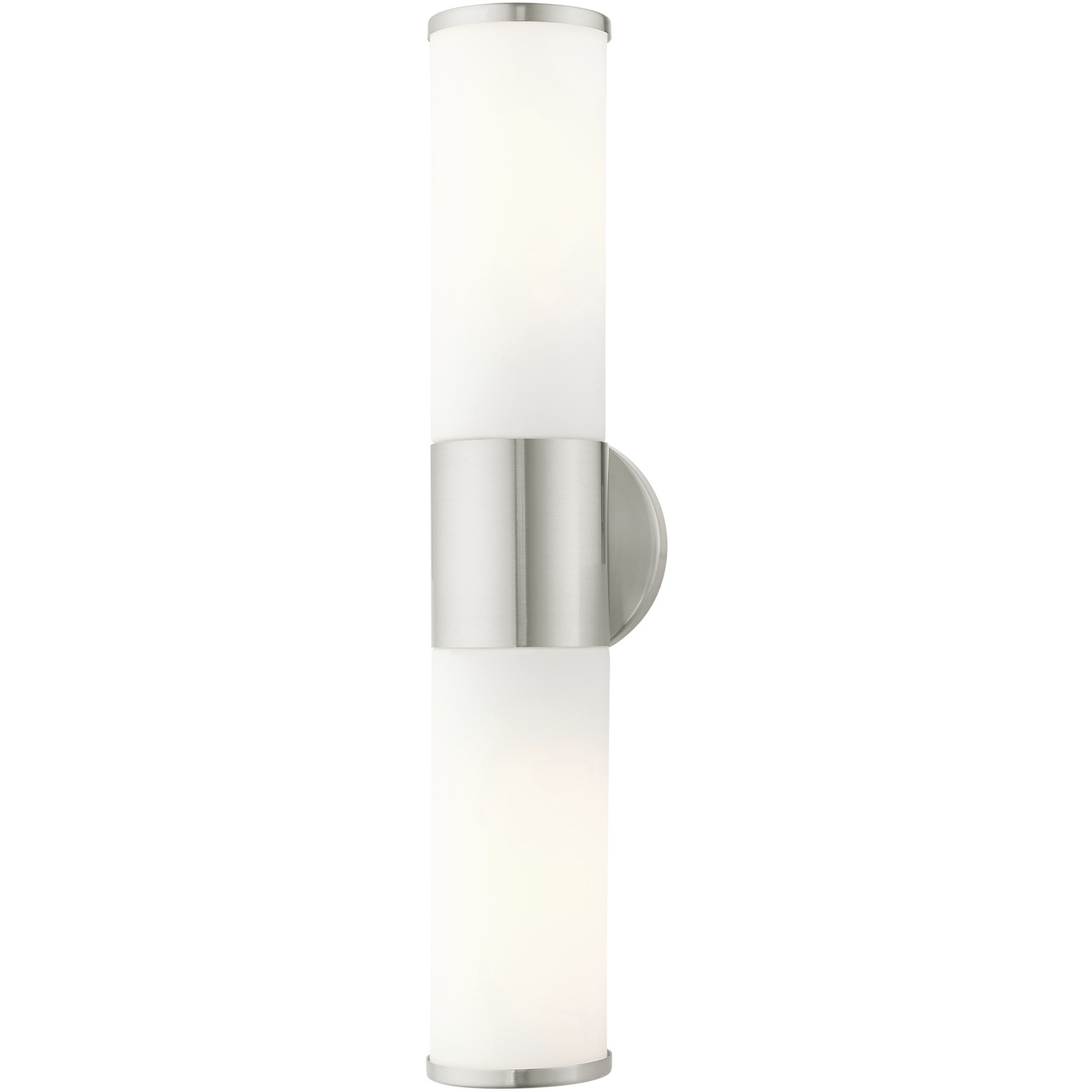 Lindale 2 Light 18.5 inch Brushed Nickel ADA Vanity Sconce Wall Light