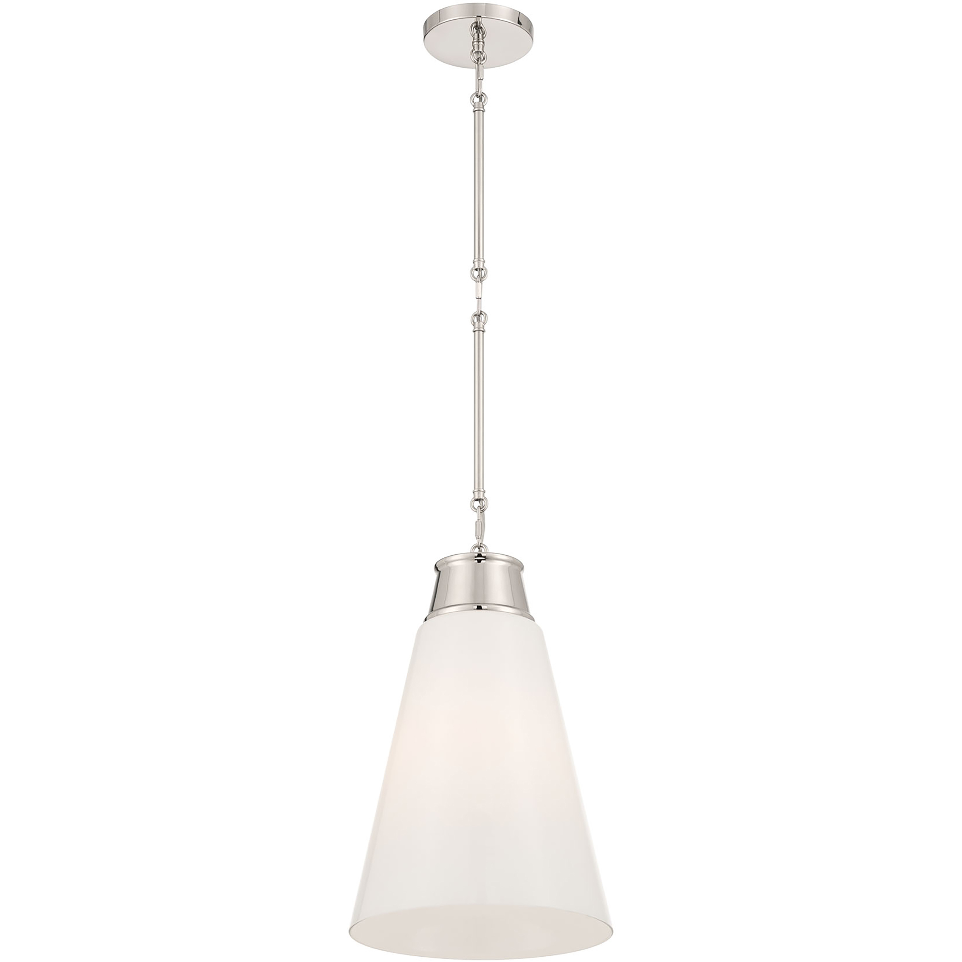 Bellaryn 1 Light 11.25 inch Polished Nickel Pendant Ceiling Light