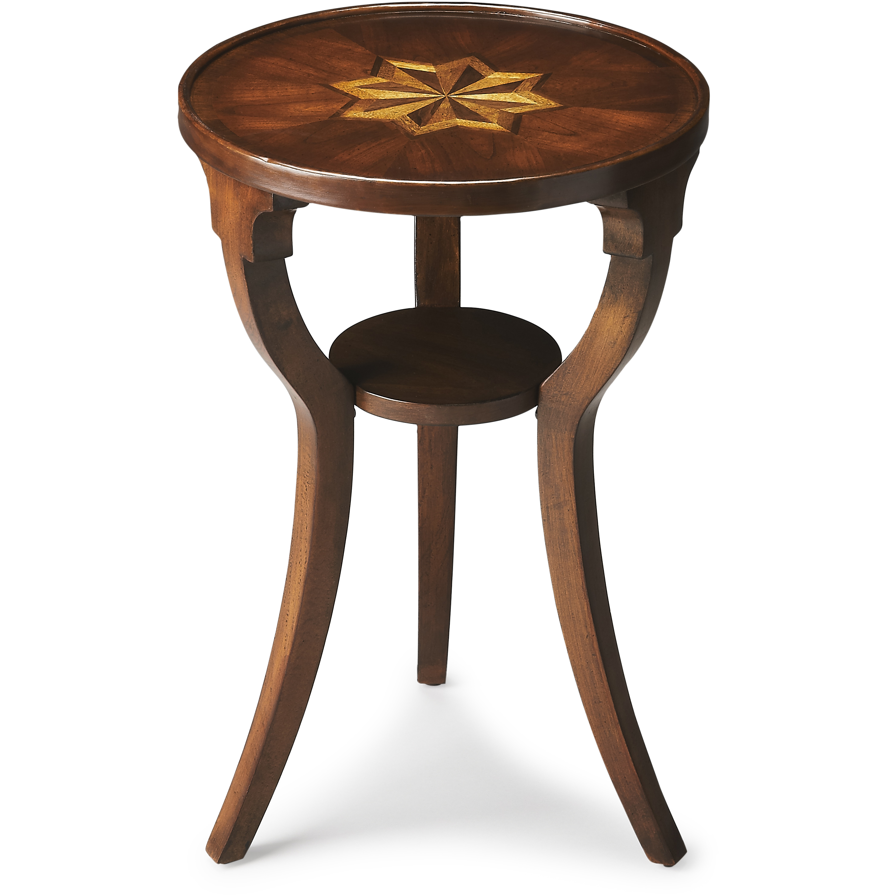 Dalton  24 X 16 inch Plantation accent Table, Round