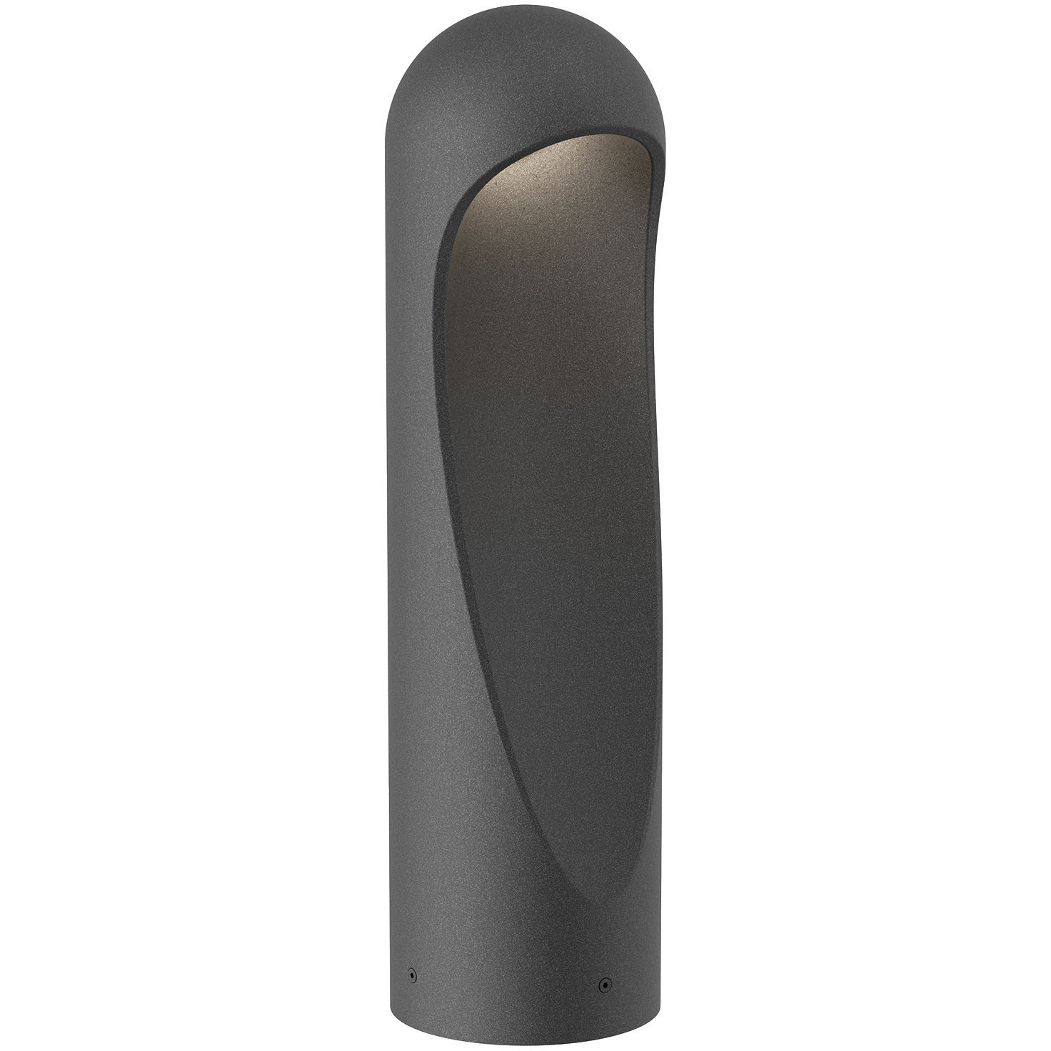 Decibel 12 8.2 watt Granite Bollard Light in 3000K Warm White LED, WAC Landscape