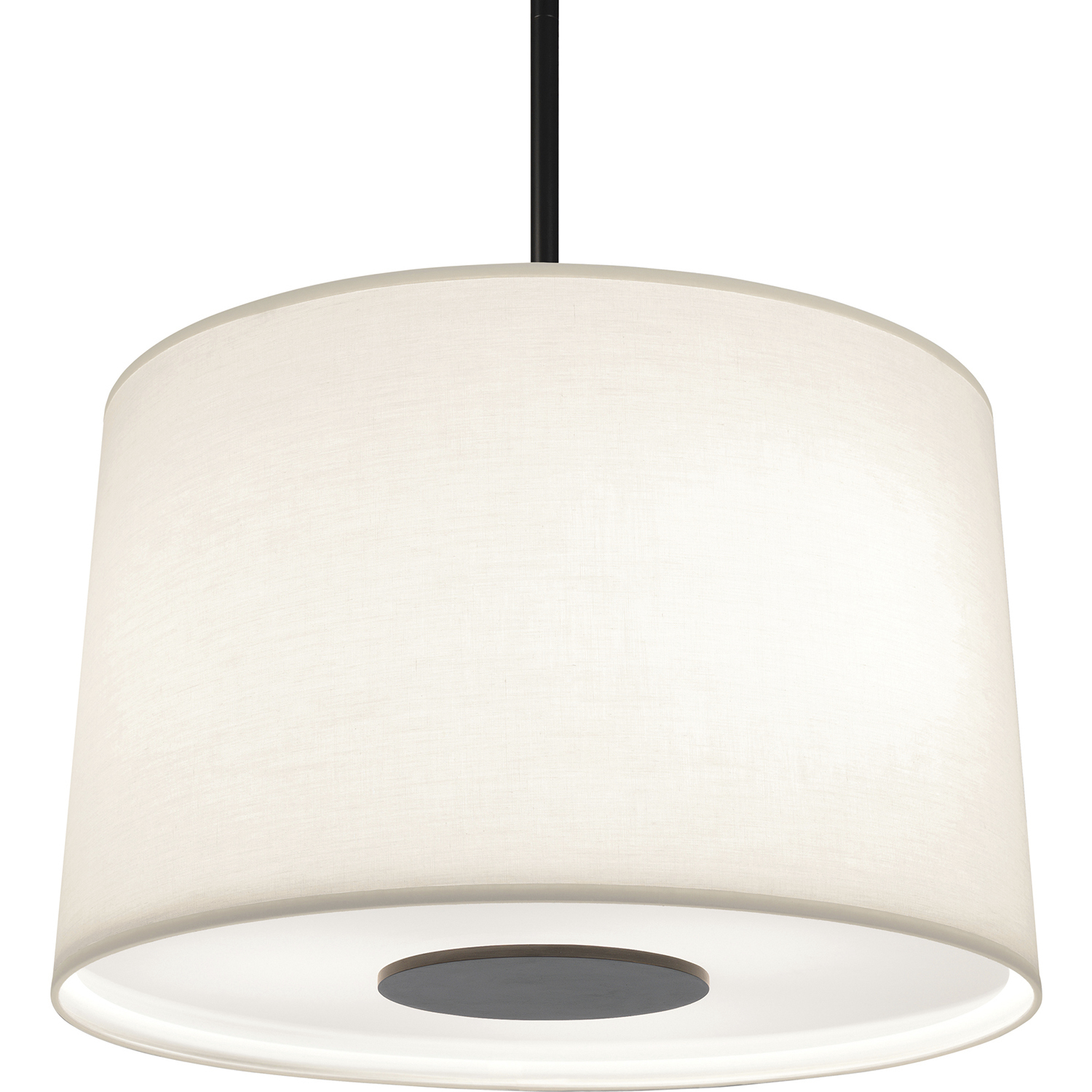 Echo 3 Light 20 inch Deep Patina Bronze Pendant Ceiling Light