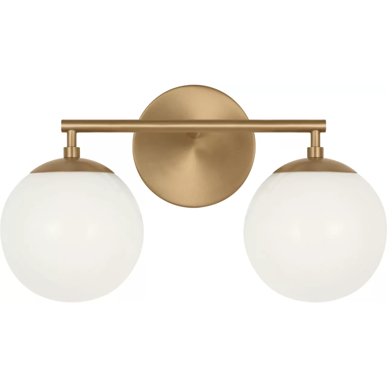 Nube 2 Light 14.63 inch Satin Brass Vanity Light Wall Light in Incandescent