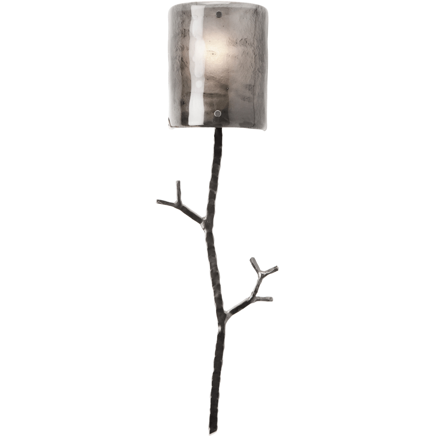 Ironwood 1 Light 6.6 inch Beige Silver Cover Sconce Wall Light in Metallic Beige Silver, Ivory Wisp, Twig