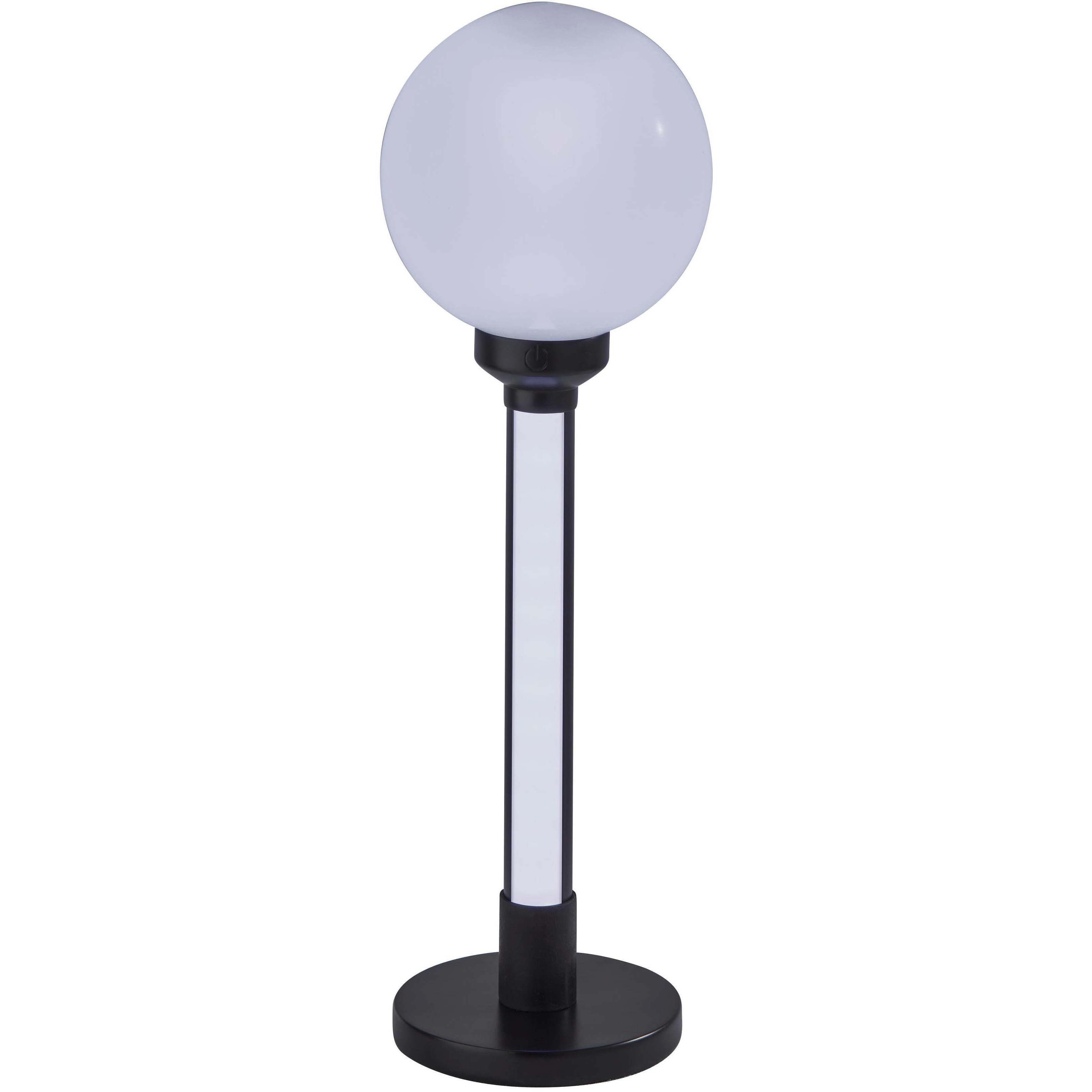 Astra 18 inch 5 watt Black RGB Color Changing Table Lamp Portable Light, Simplee Adesso