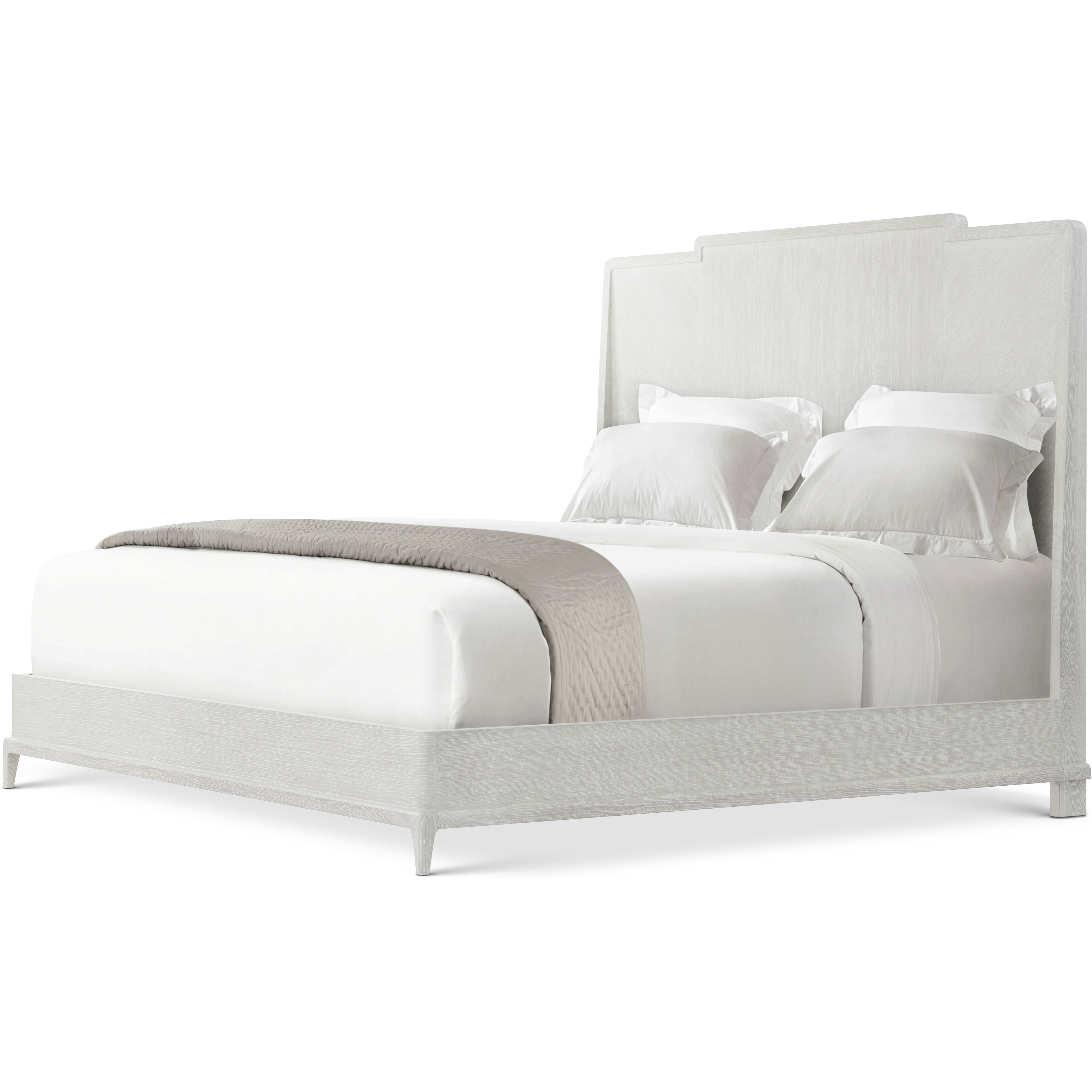 Poinciana Sandbar US King Bed, Wooden, Coastal