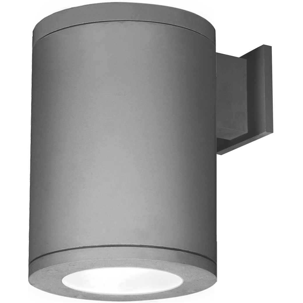 Tube Arch Sconce Wall Light in Flood, 85, 4000K, Graphite, Away From Wall
