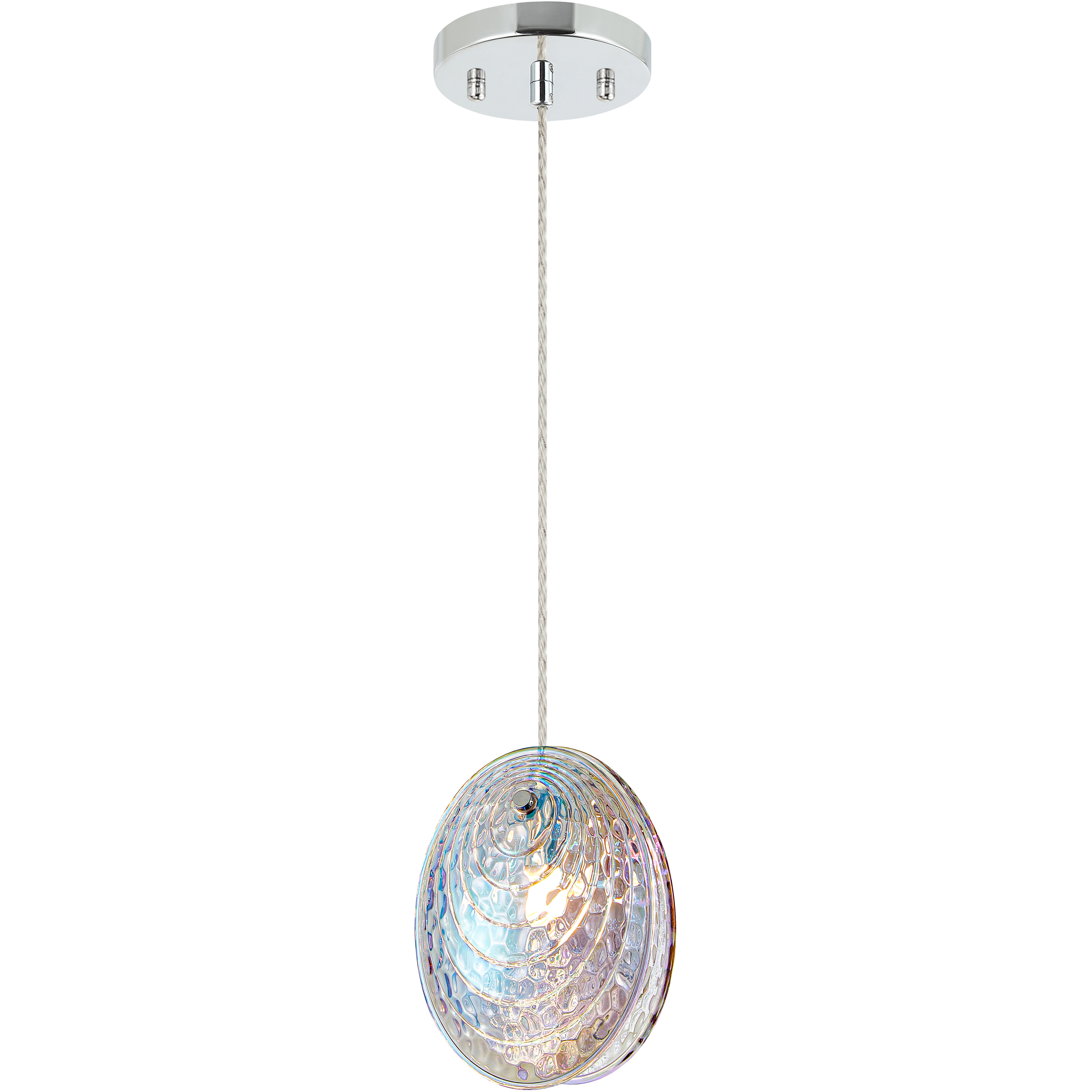 Shelly LED 5.5 inch Chrome Pendant Ceiling Light