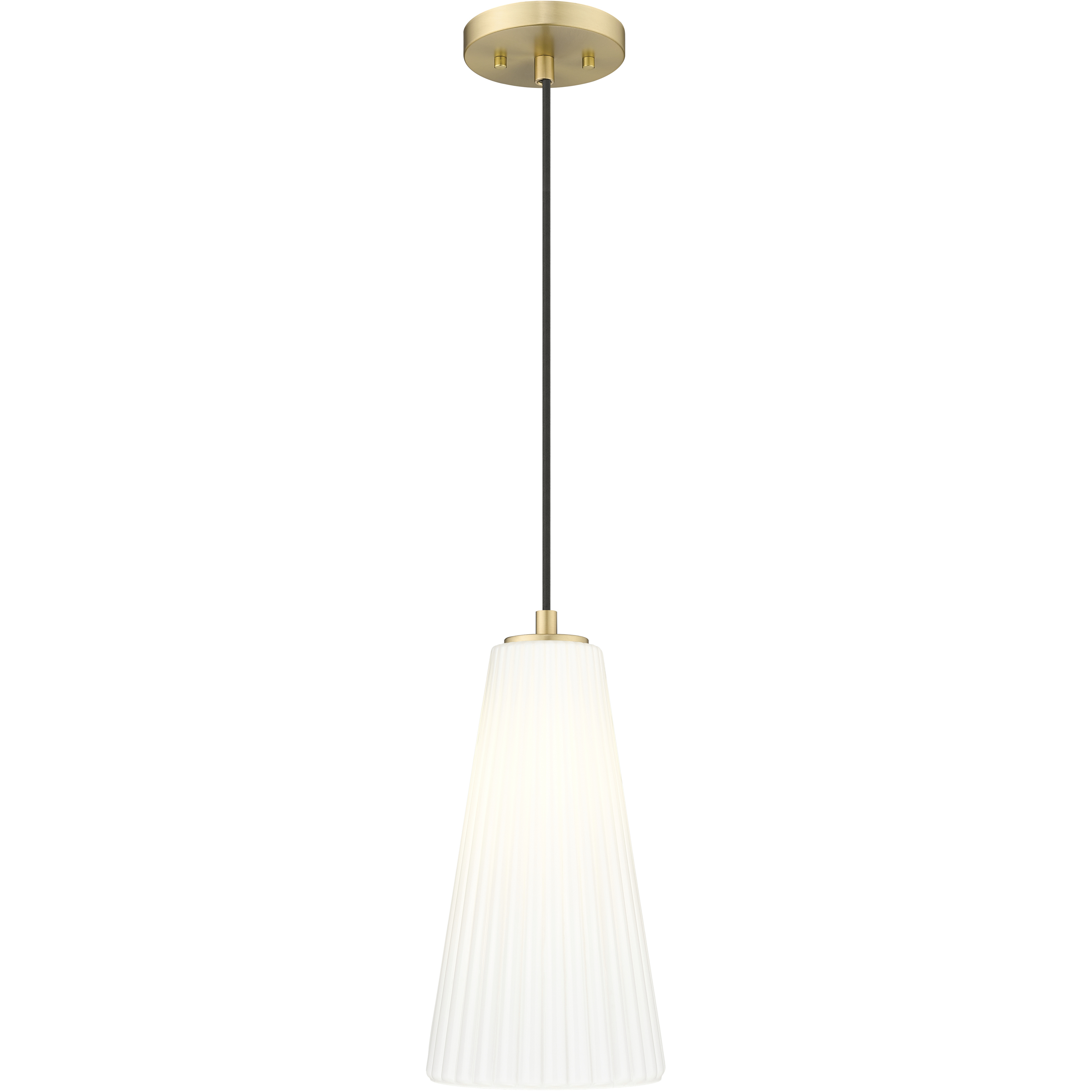 Farrell 1 Light 7.25 inch Modern Gold Pendant Ceiling Light