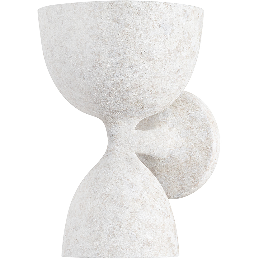 Waucoba 2 Light 7.25 inch Weathered White Wall Sconce Wall Light