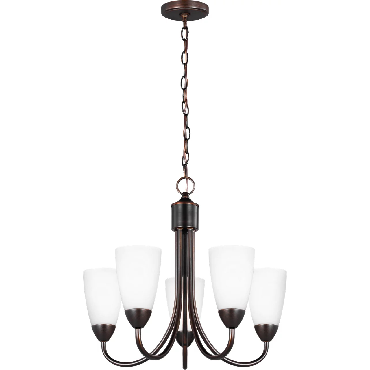 Seville 5 Light 21 inch Bronze Chandelier Ceiling Light
