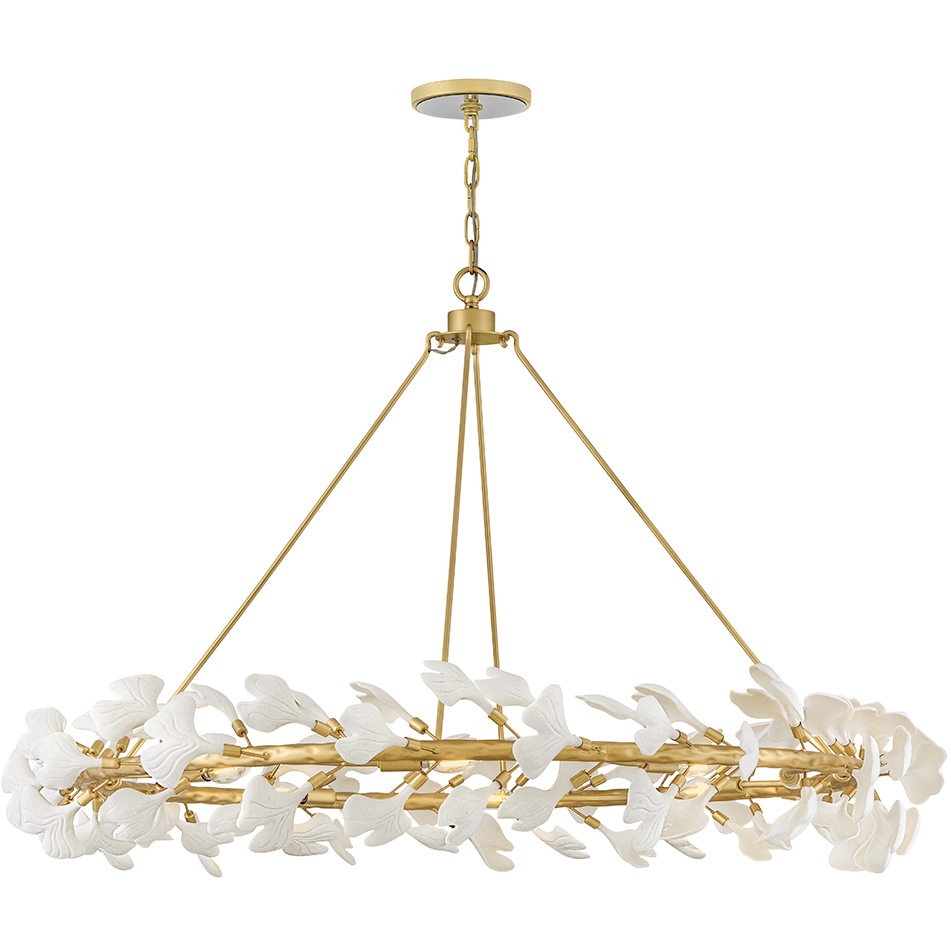 Audra 8 Light 48 inch Deluxe Gold Chandelier Ceiling Light