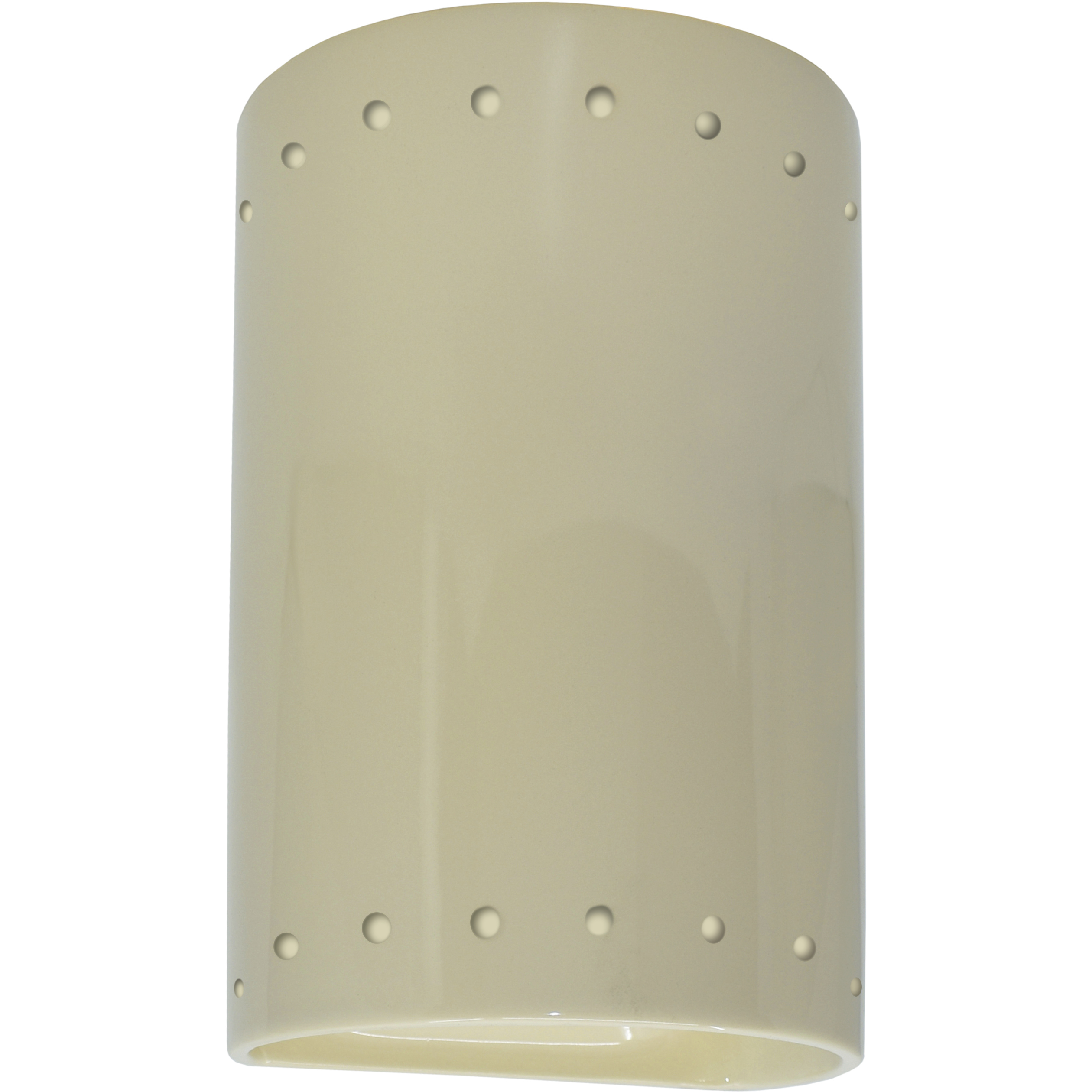 Ambiance LED 5.75 inch Vanilla Gloss Wall Sconce Wall Light