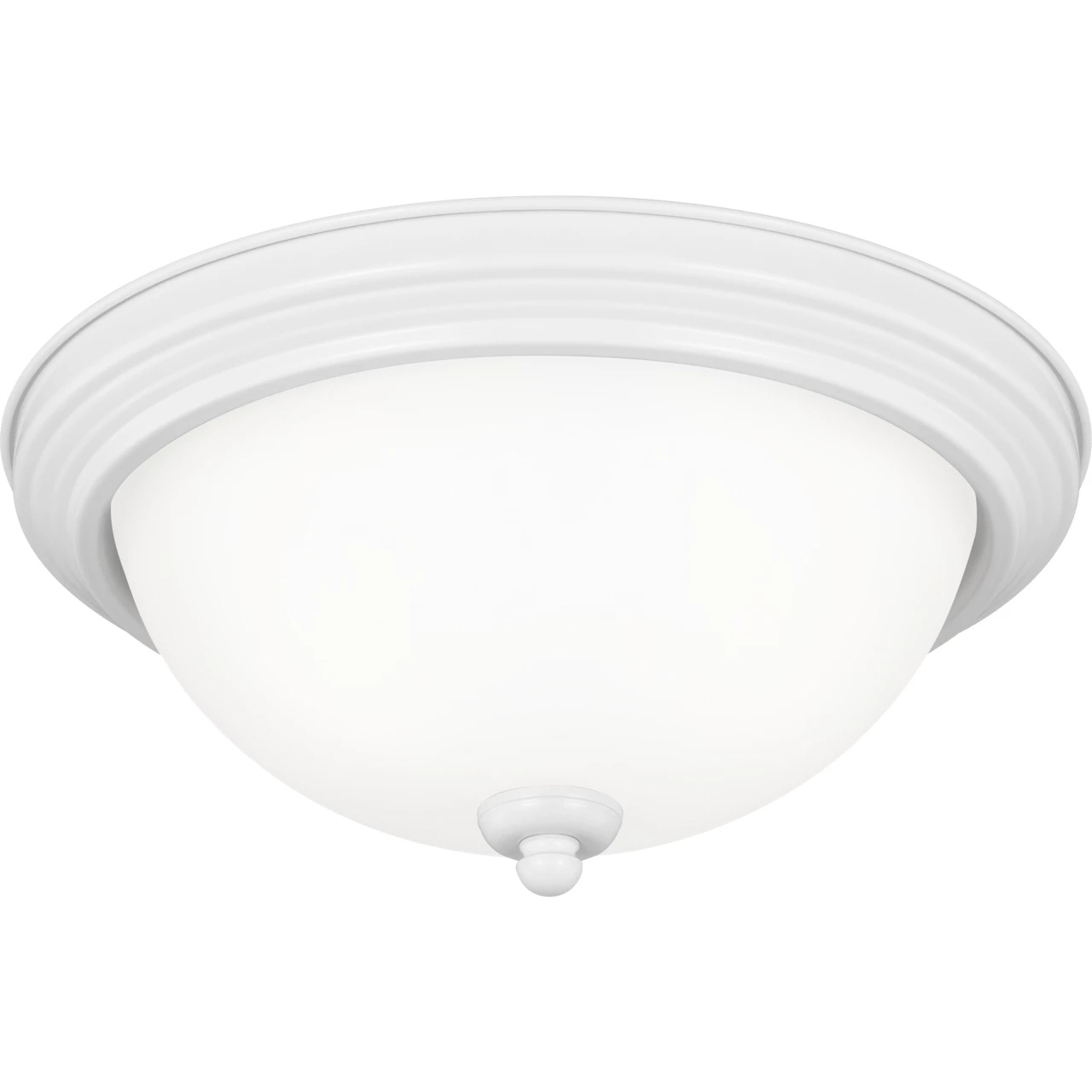 Geary 2 Light 12.5 inch White Flush Mount Ceiling Light