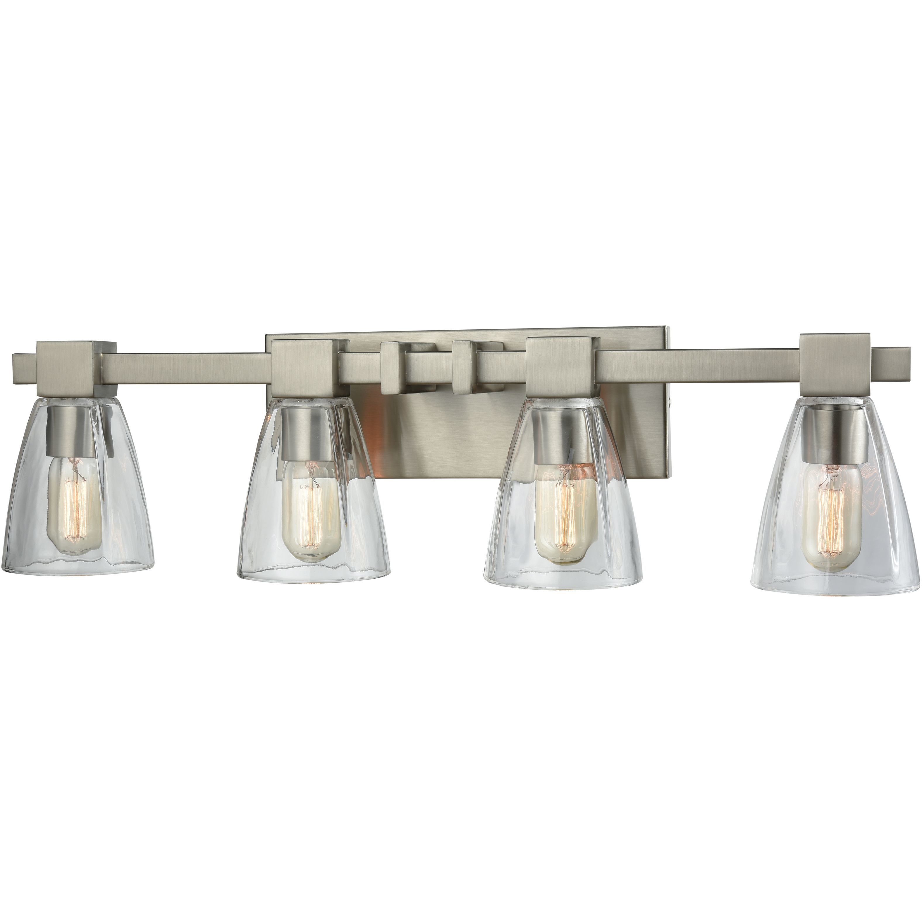 Ensley Vanity Light Wall Light in Satin Nickel