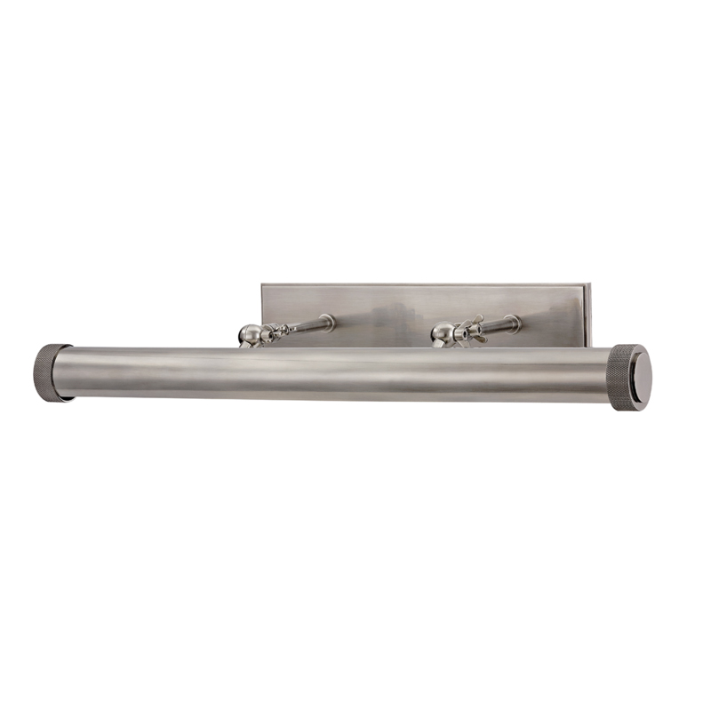 Ridgewood 75 watt 24.5 inch Historic Nickel Picture Light Wall Light