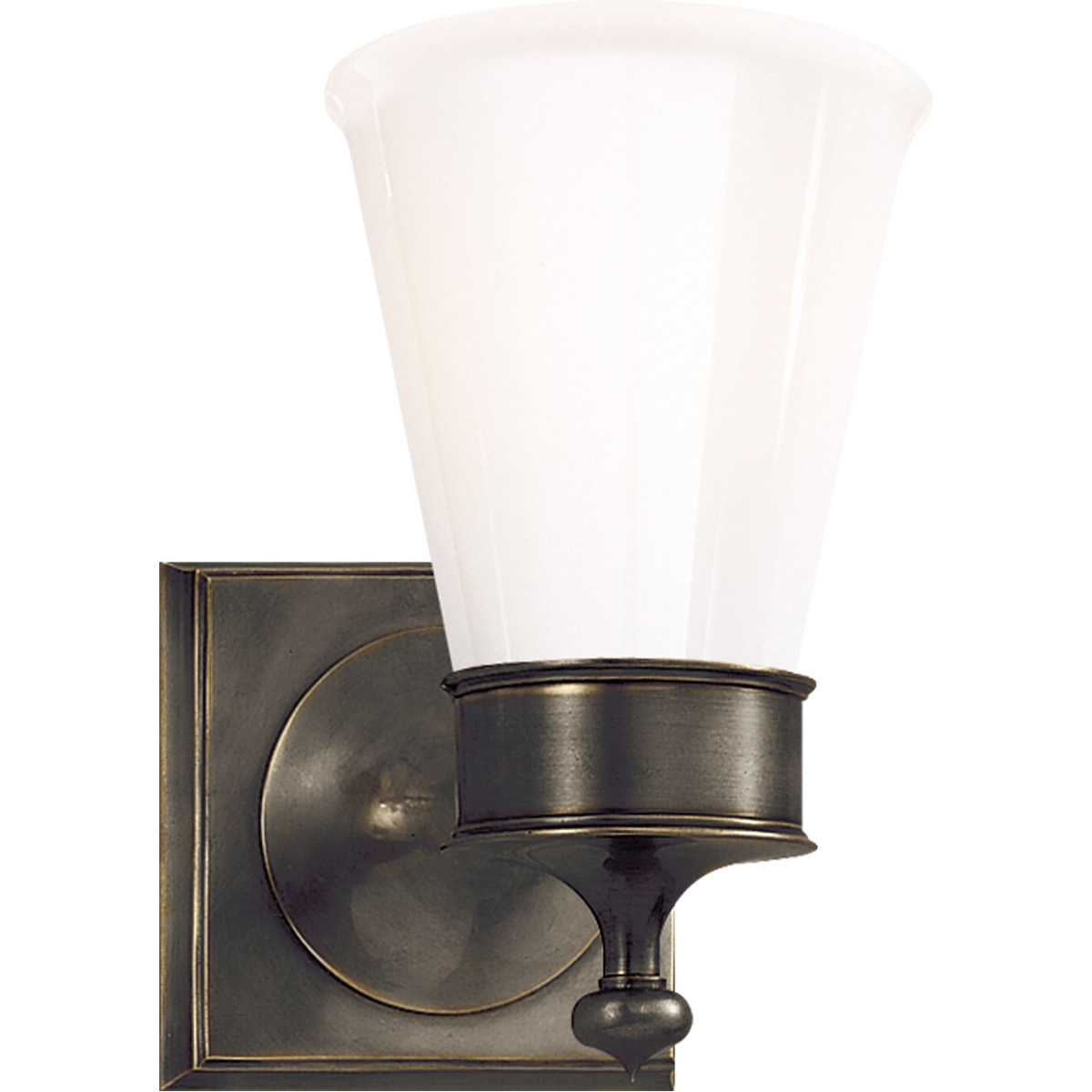 Siena 1 Light 4.75 inch Bronze Single Bath Sconce Wall Light