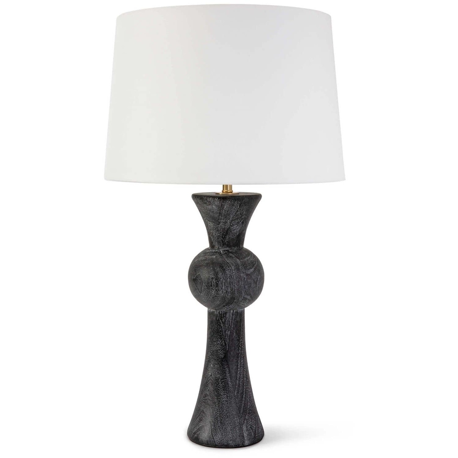 Vaughn 28 inch 150.00 watt Ebony Table Lamp Portable Light
