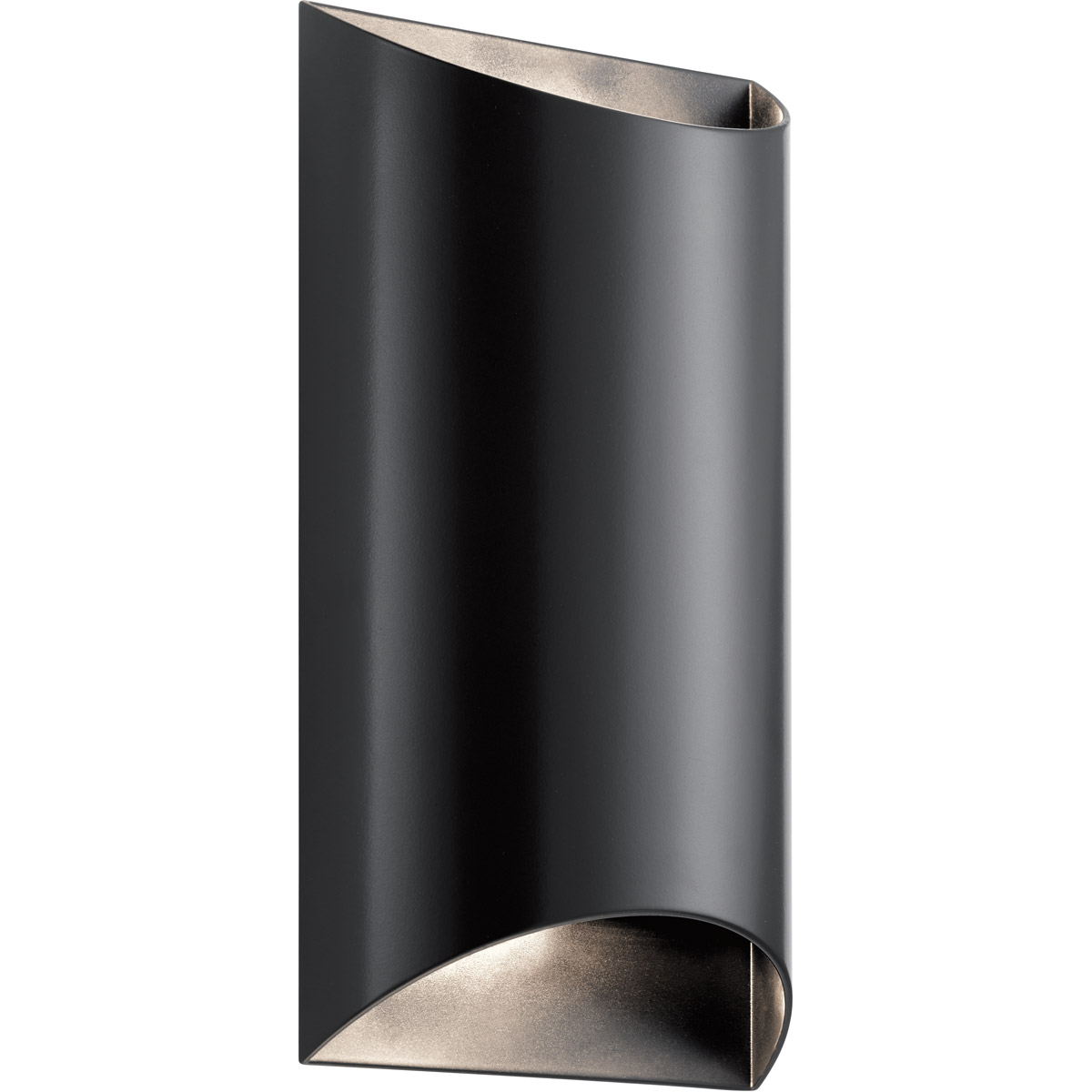 Wesley LED 14 inch Outdoor Wall Clear Tempered Glass Medium