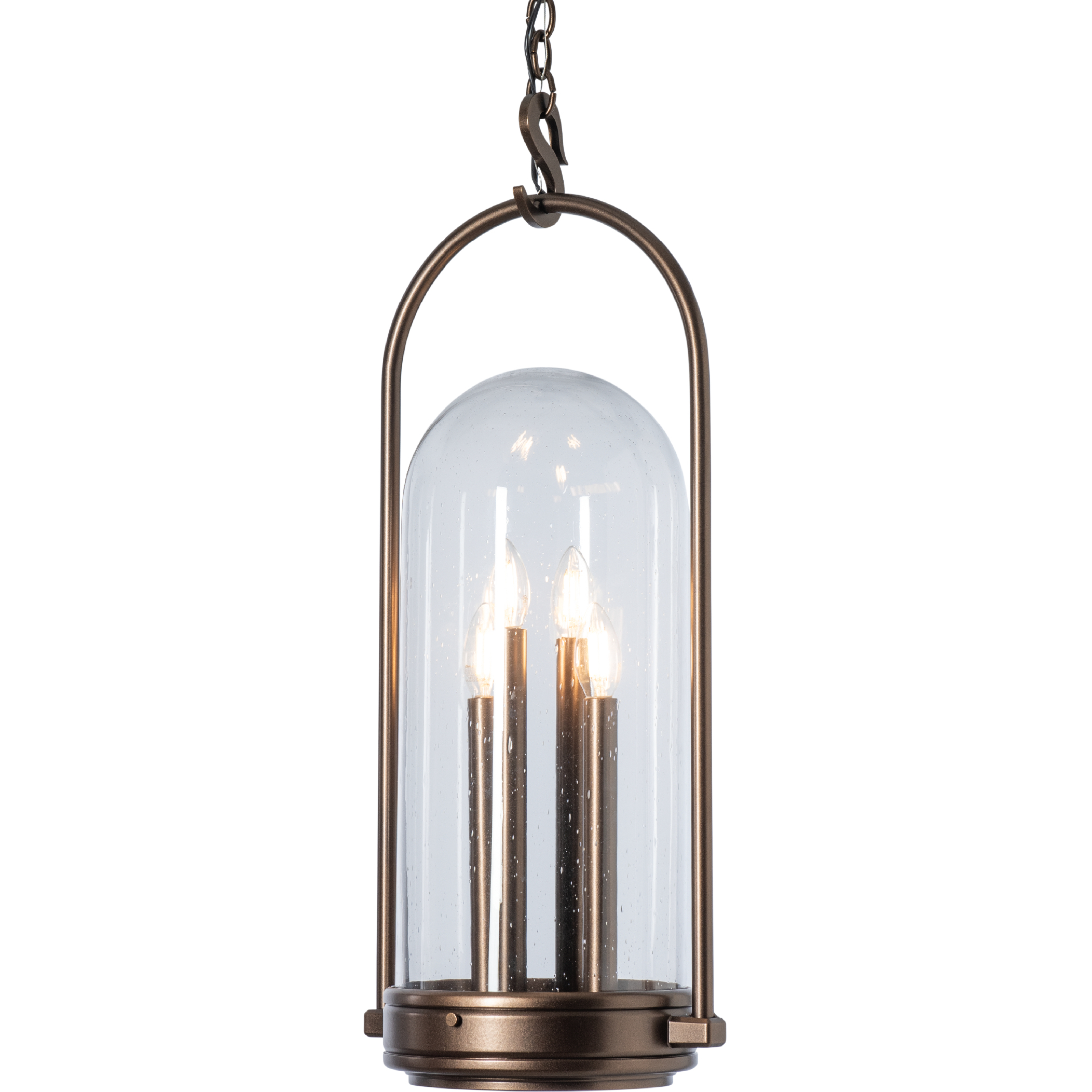 Davis 4 Light 11.7 inch Coastal Black Outdoor Hanging Lantern