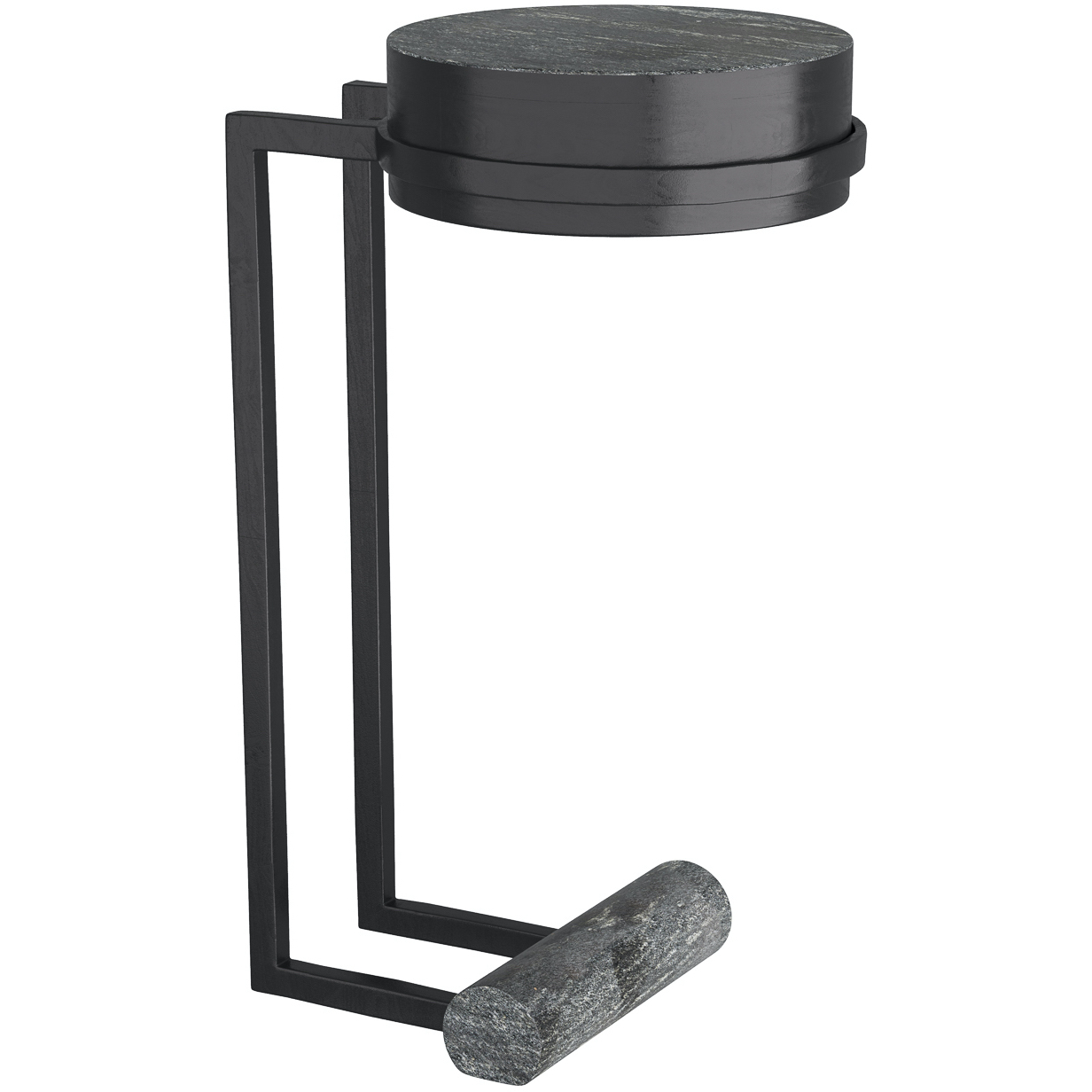 Avalos 21.5 X 12.5 inch Black Accent Table