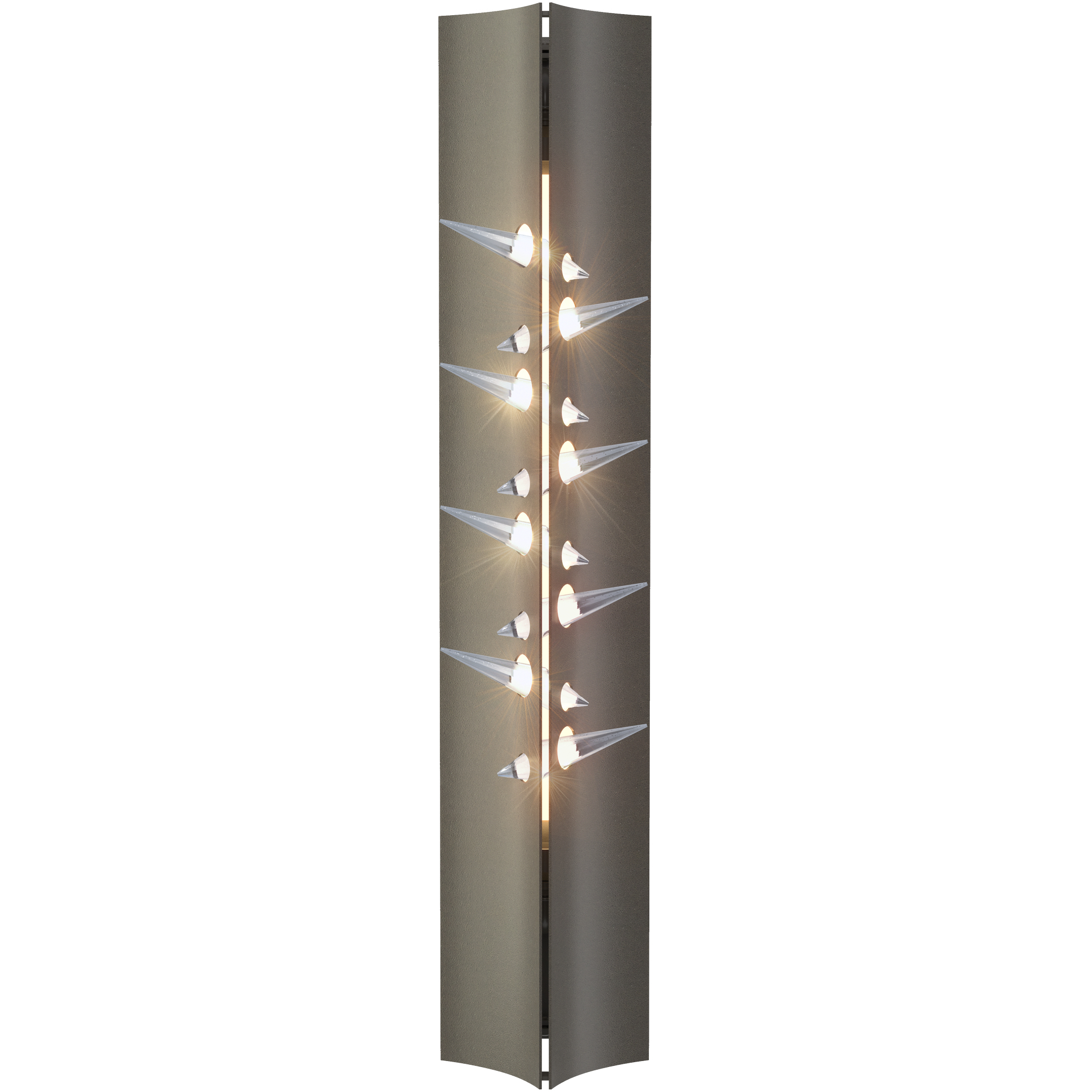Stitch 2 Light 5.4 inch Dark Smoke ADA Sconce Wall Light - Open Box