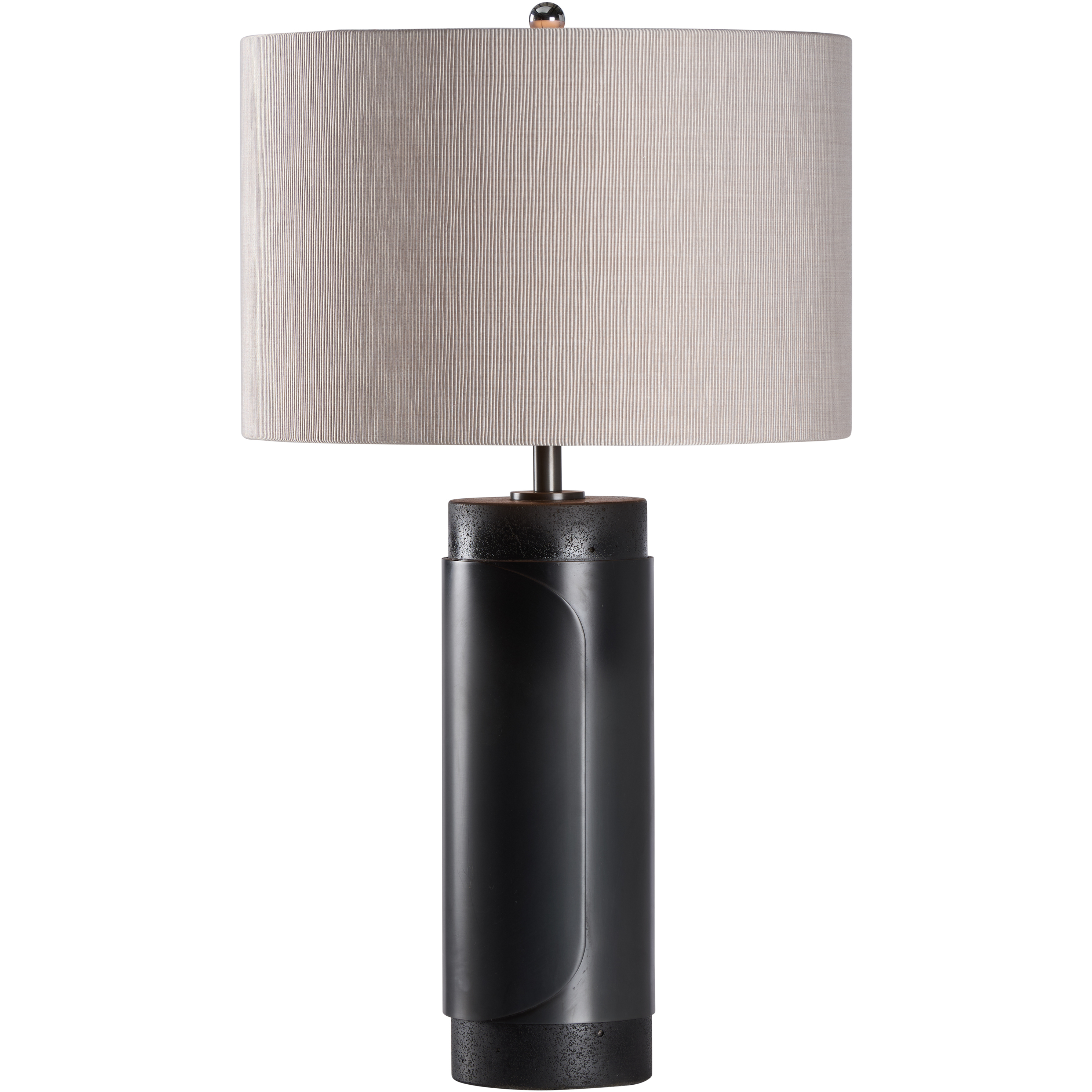 Bridgeport 19.5 inch 100.00 watt Black Table Lamp Portable Light