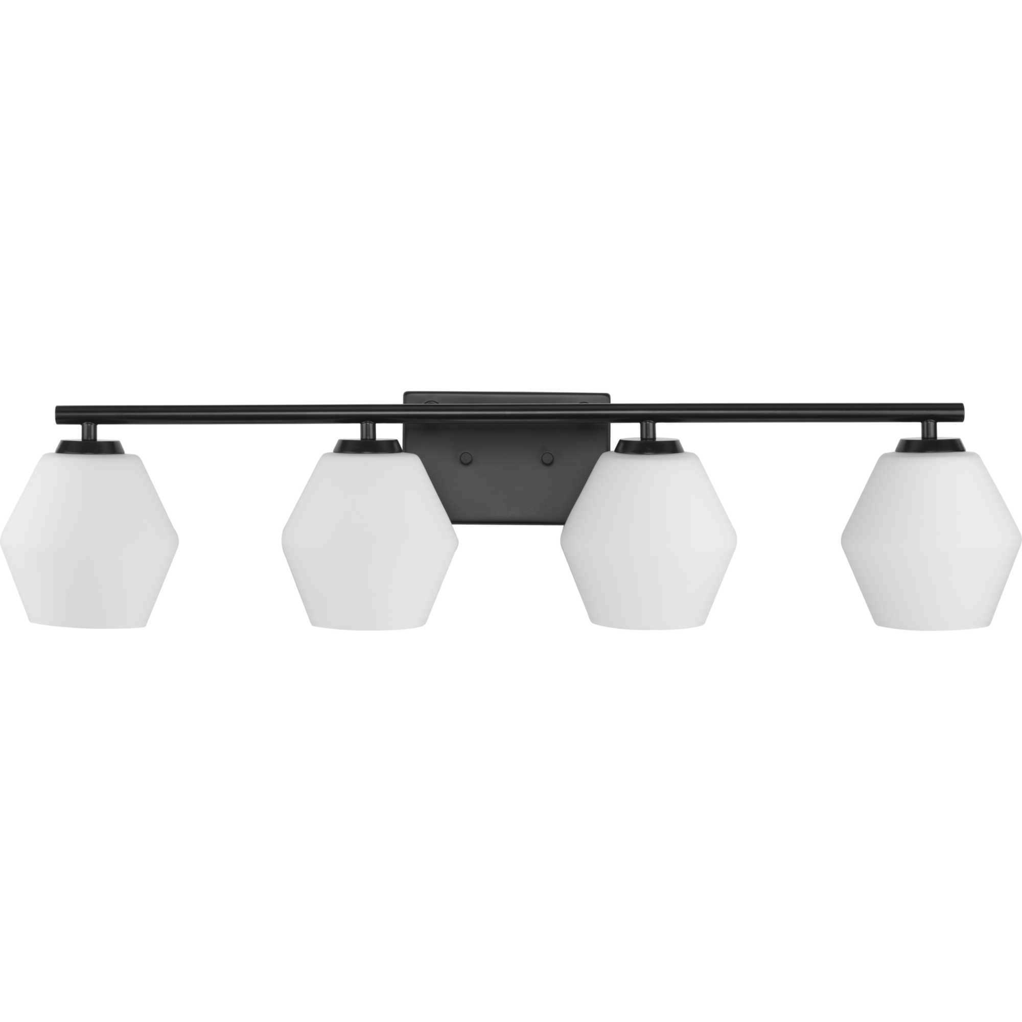 Copeland 4 Light 33 inch Matte Black Vanity Light Wall Light