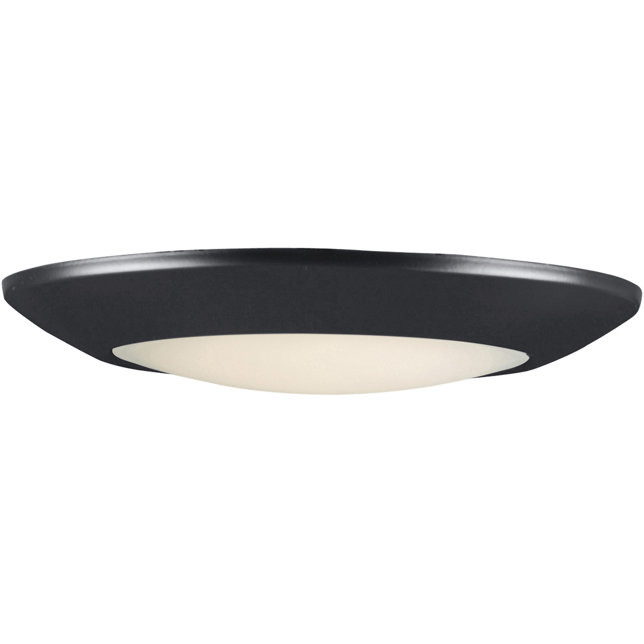 Diverse LED 9.25 inch Black Flush Mount Ceiling Light