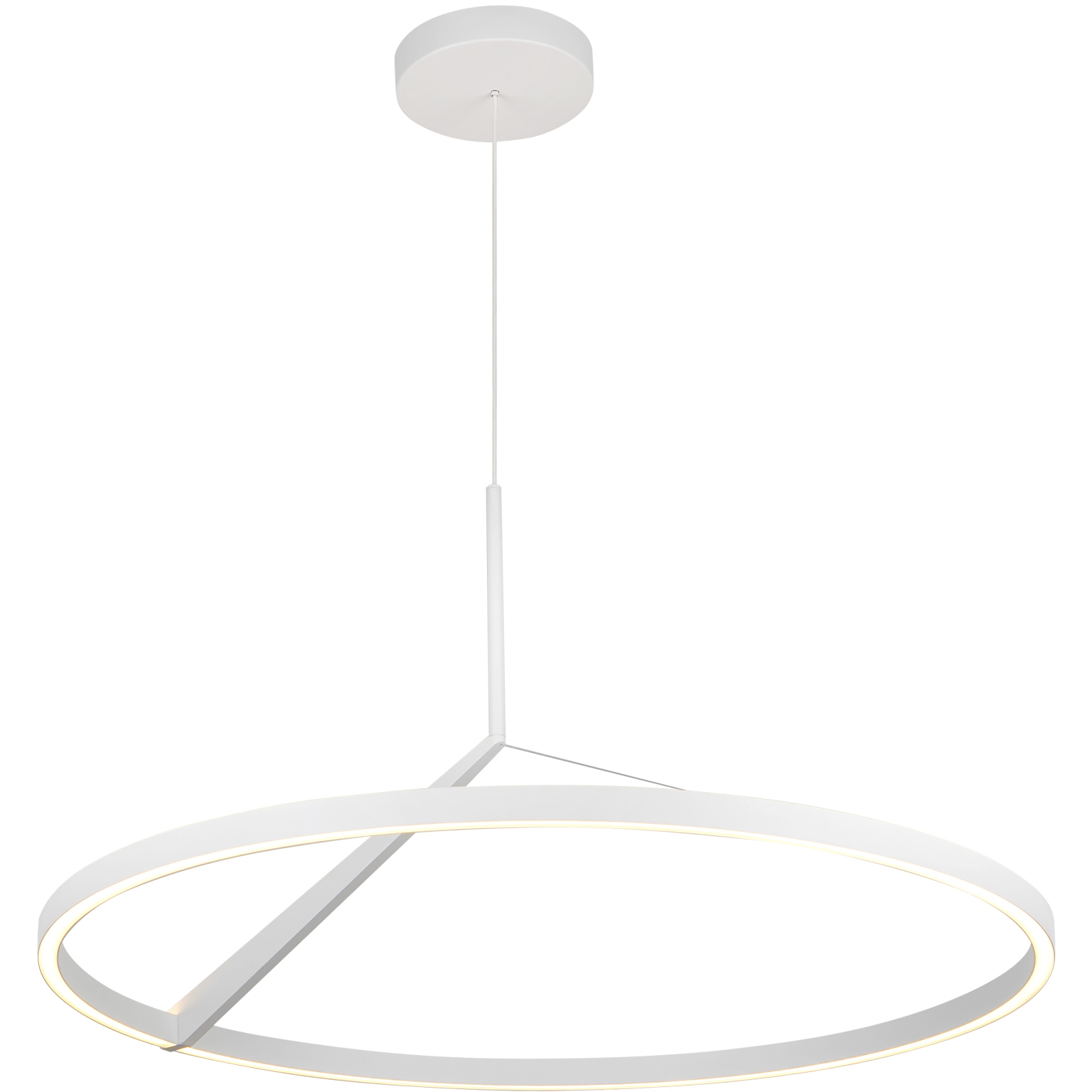 Roda LED 31.5 inch White Pendant Ceiling Light