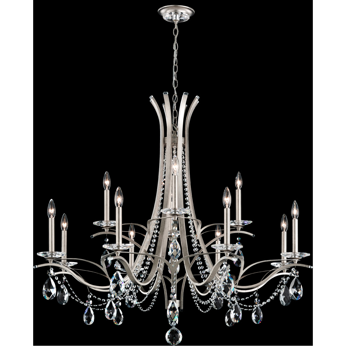 Vesca 12 Light 45 inch Etruscan Gold Chandelier Ceiling Light in Heritage